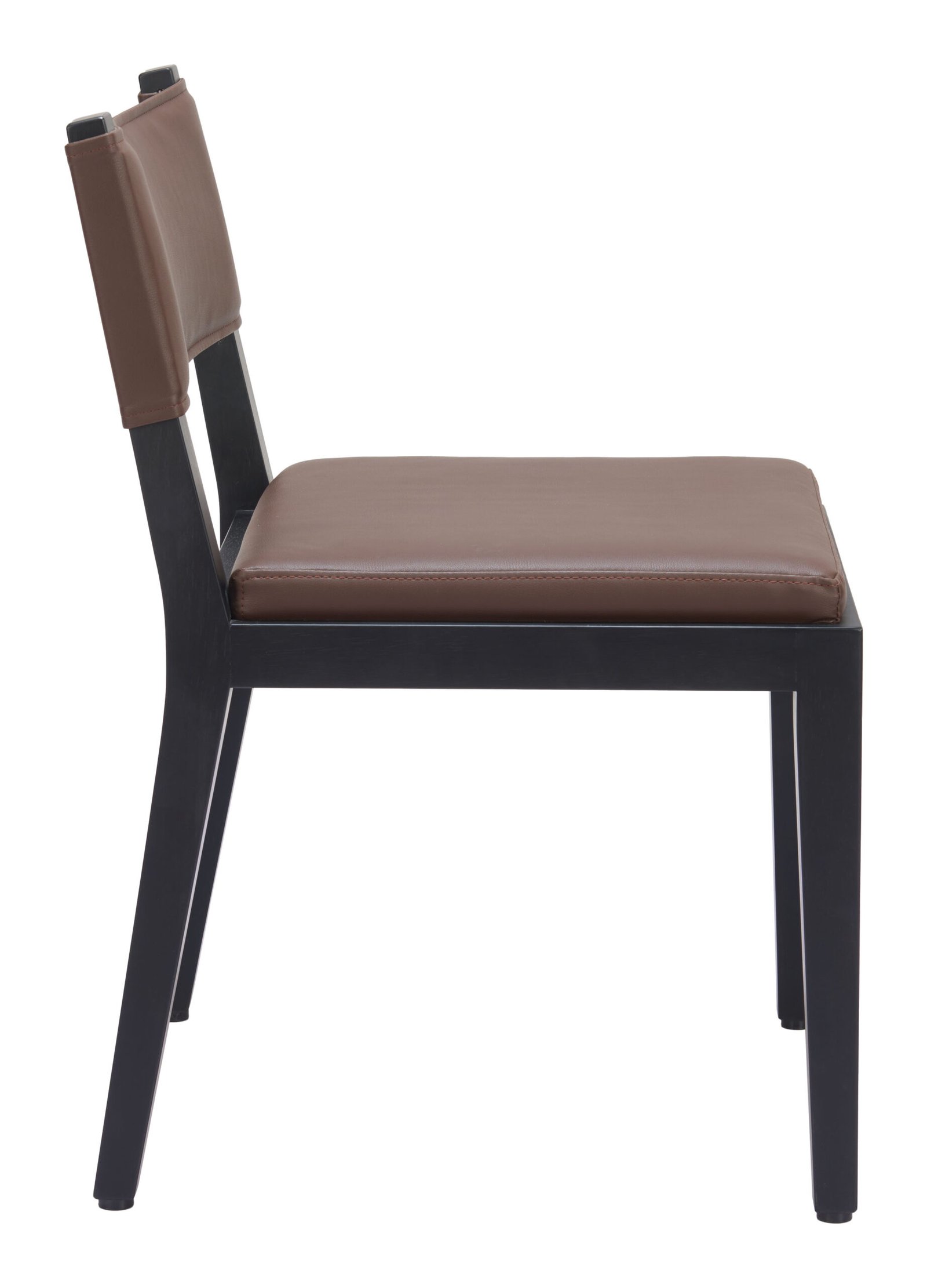 Roxas Dining Chair (Set of 2) Brown - Image 2