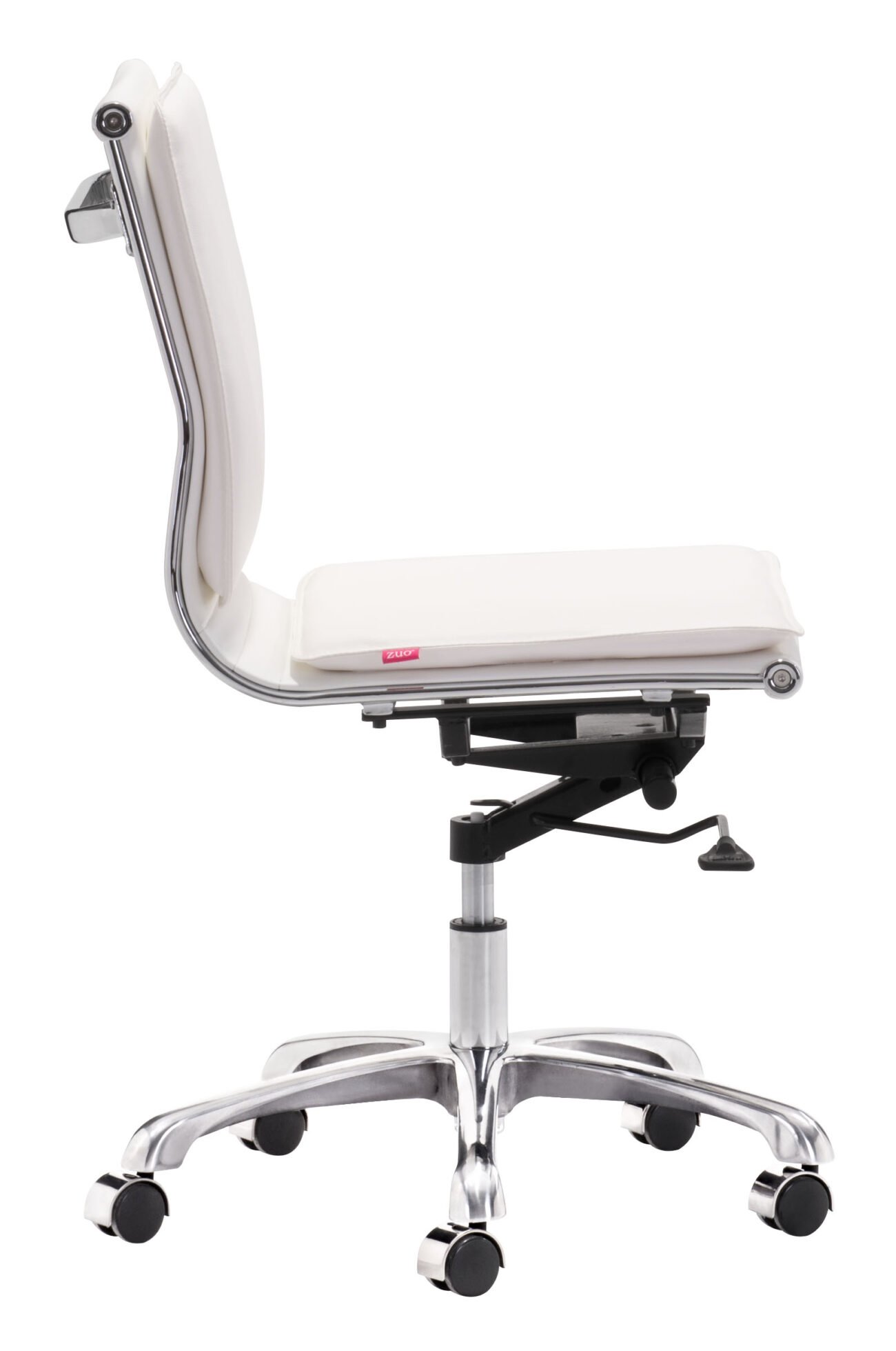 Lider Plus Armless Office Chair White - Image 5