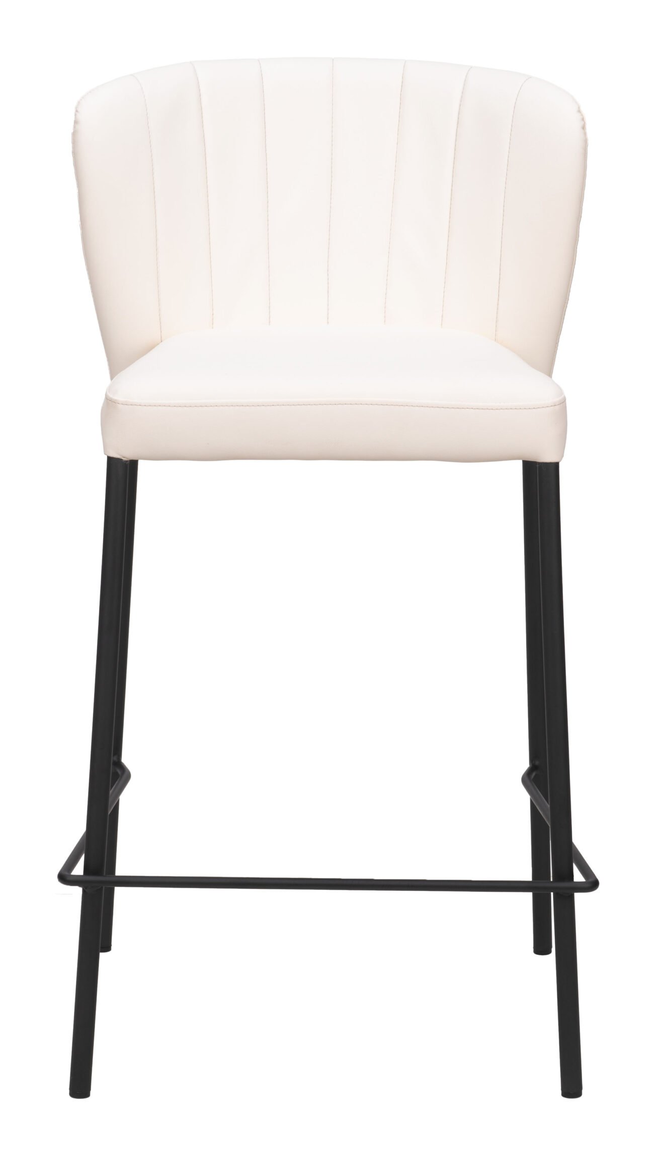 Linz Counter Stool (Set of 2) Cream - Image 3