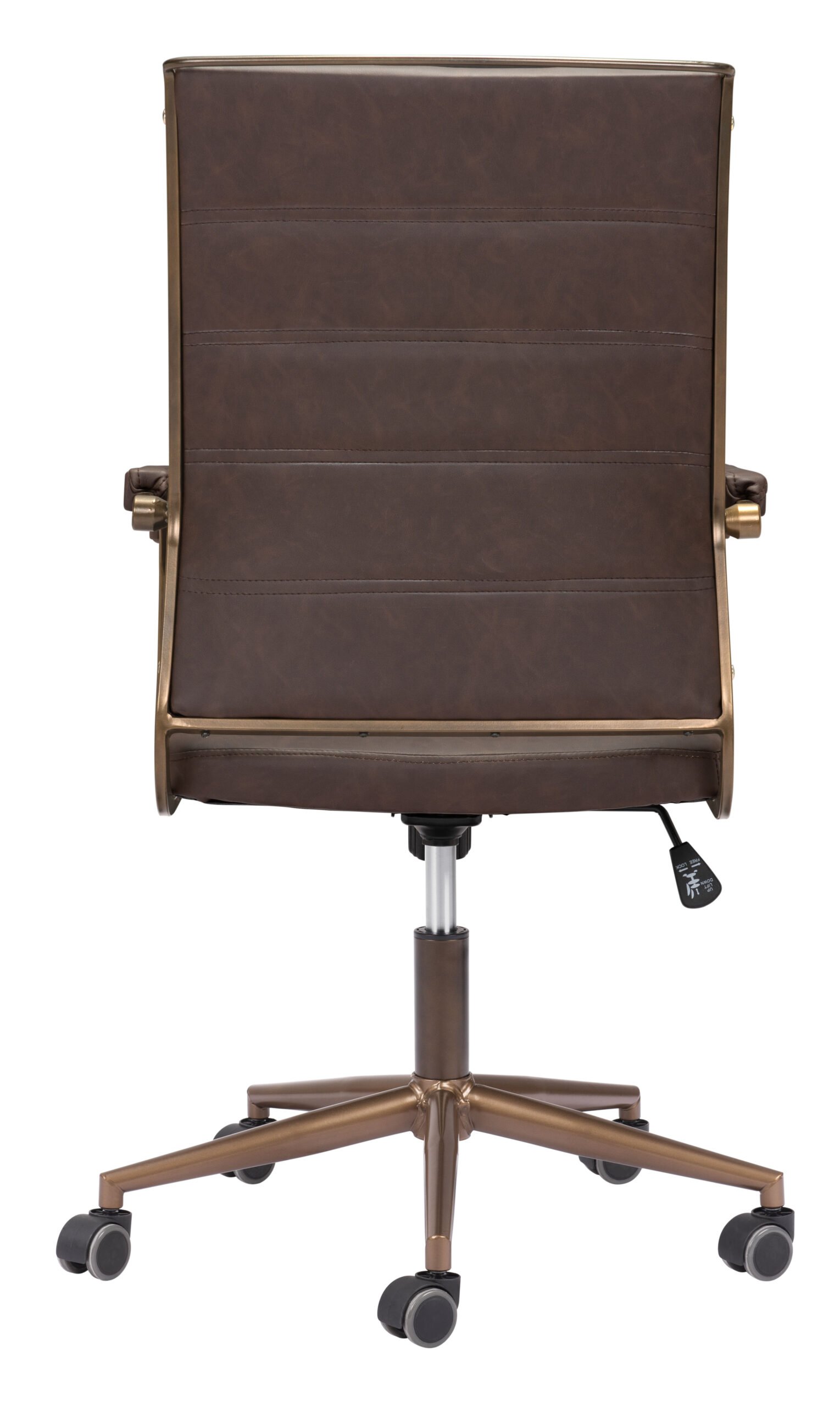 Auction Office Chair Espresso - Image 6