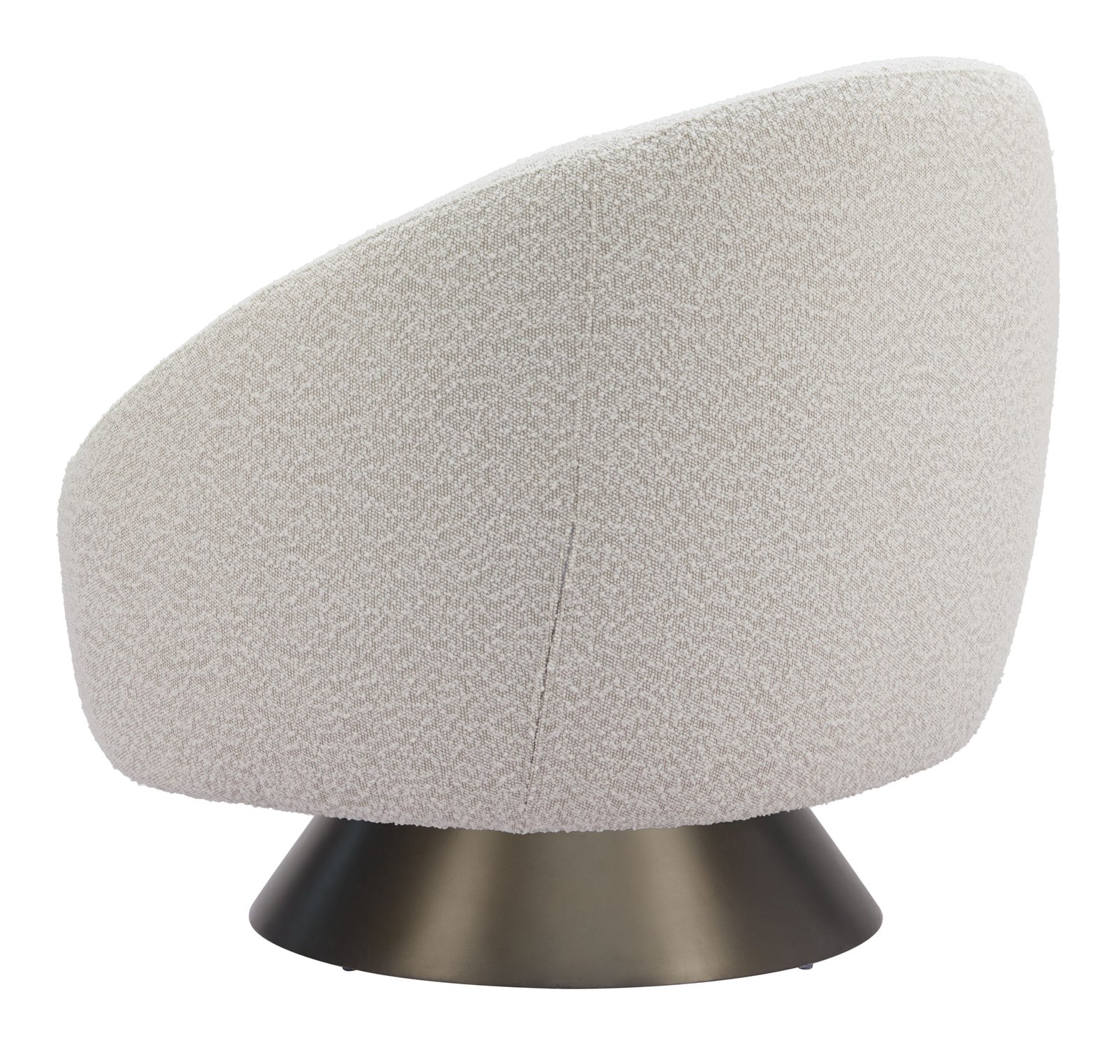 Modan Swivel Chair Misty Gray - Image 5
