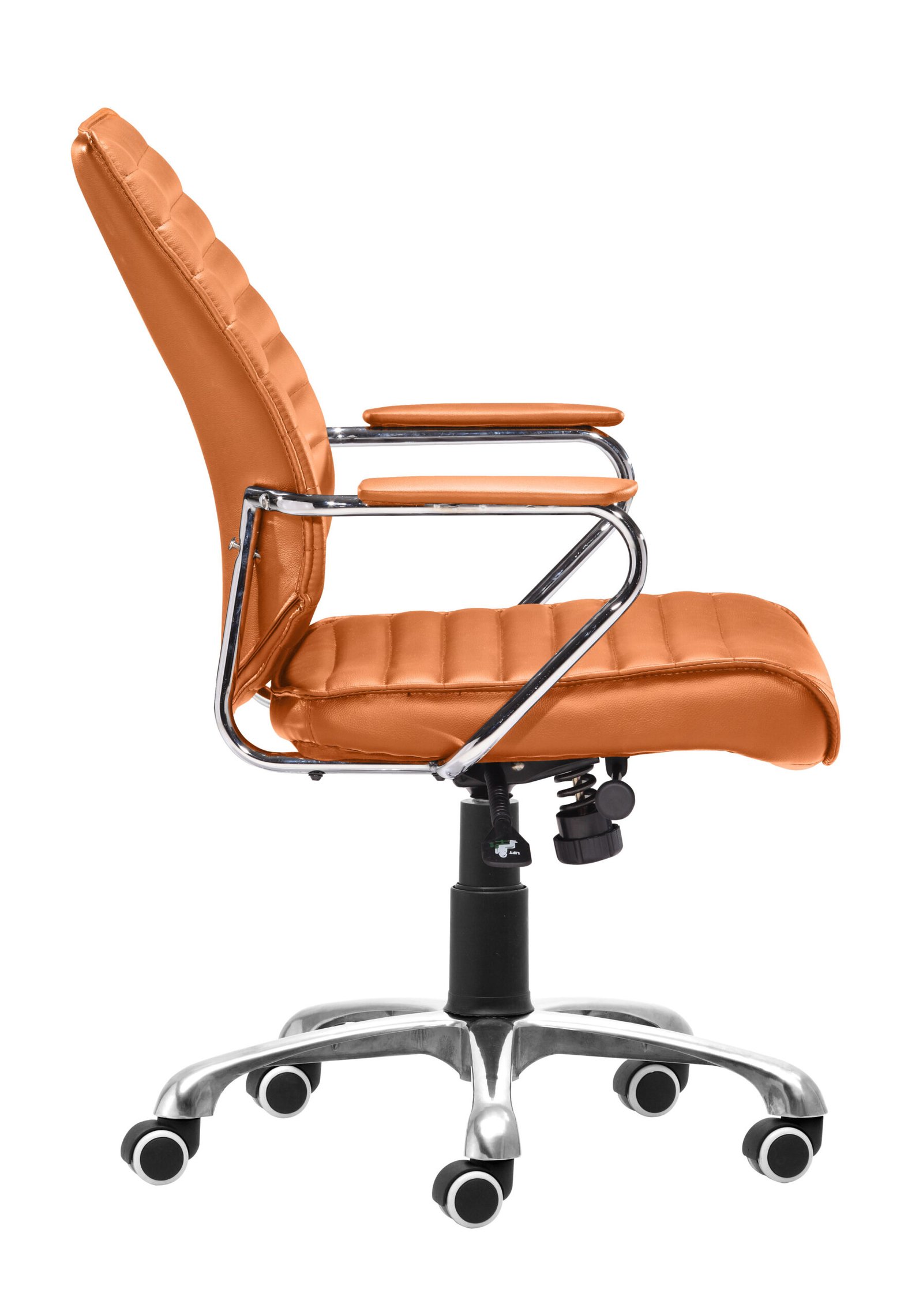 Enterprise Low Back Office Chair Orange - Image 3