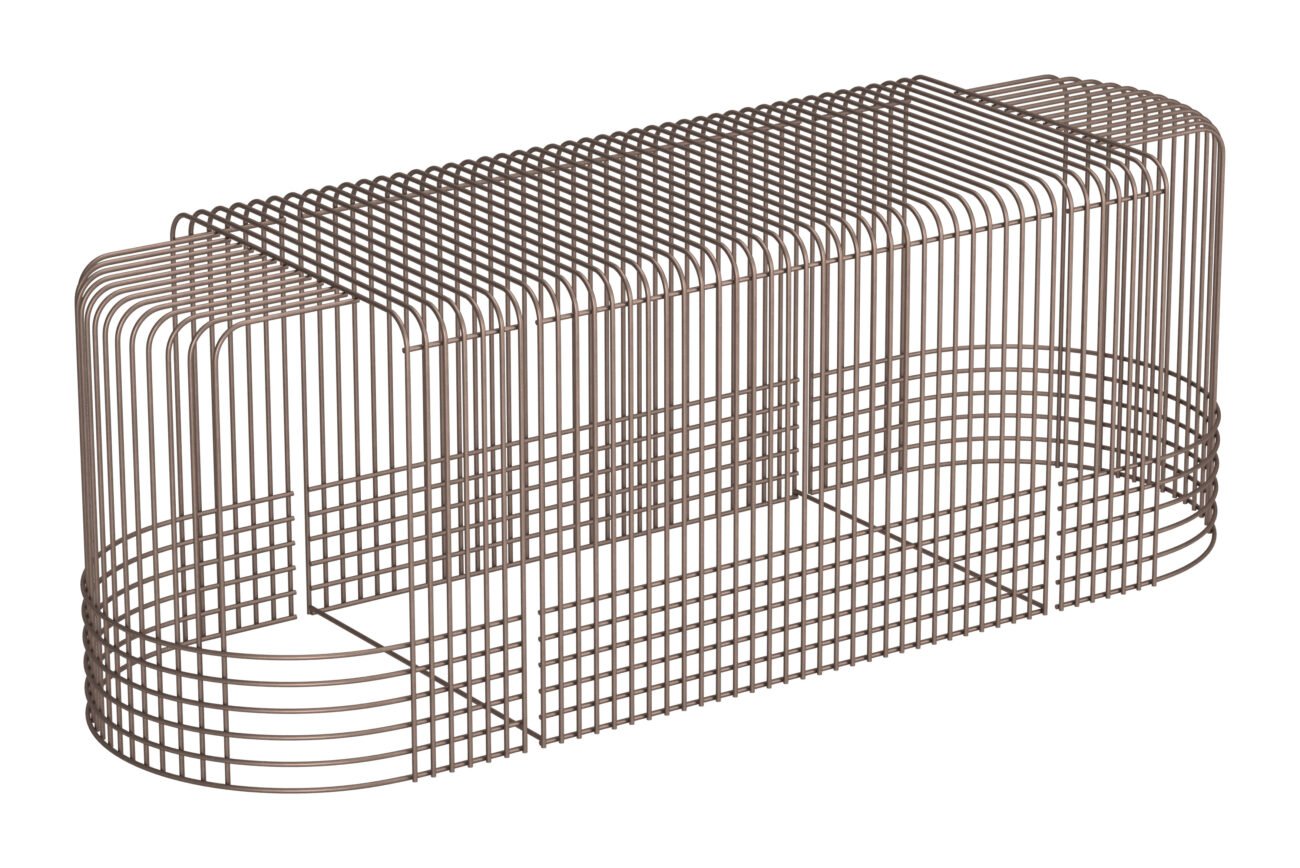 Pitch Coffee Table Set (3-Piece) Bronze - Image 4