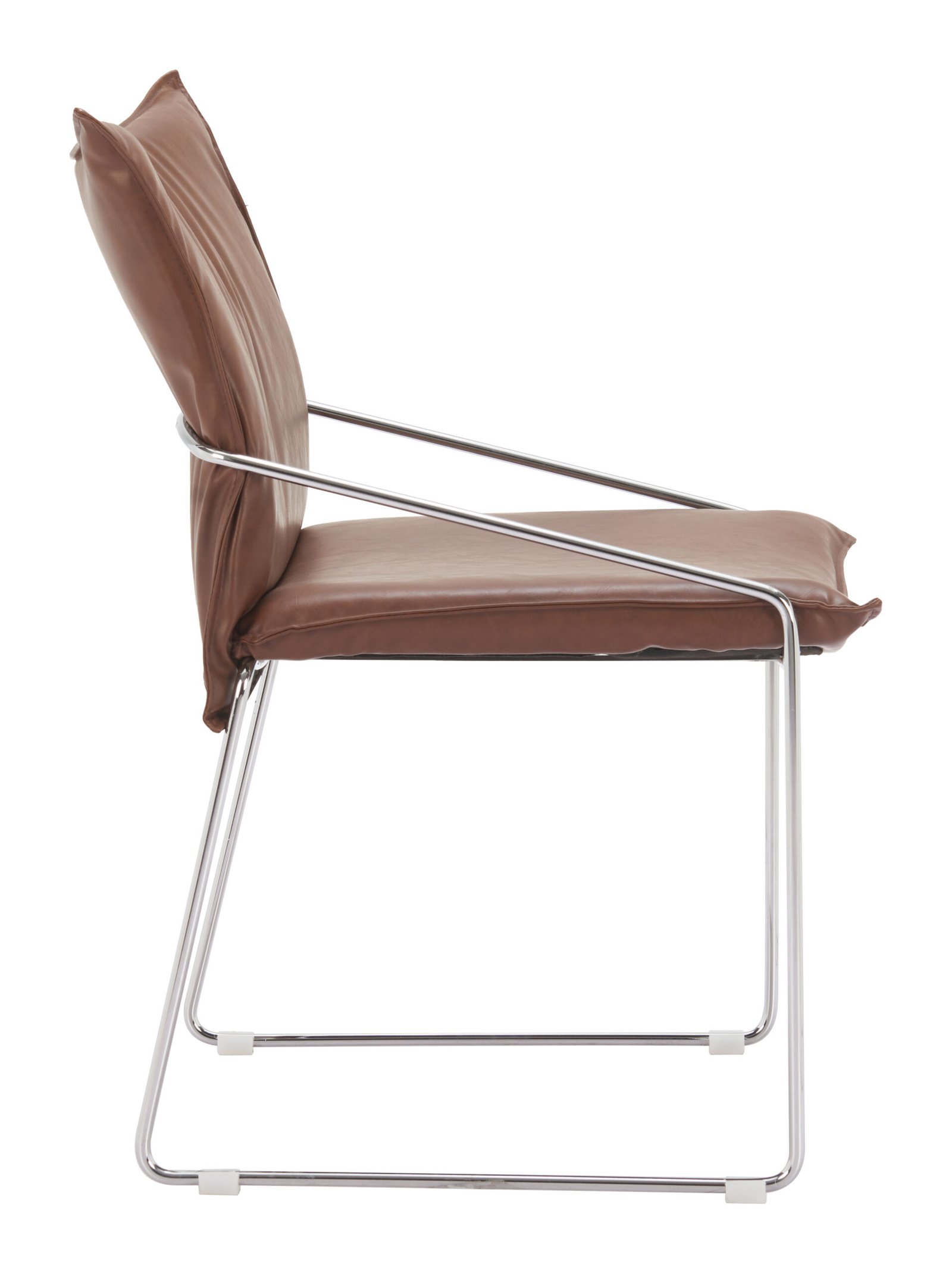 Pola Dining Chair (Set of 2) Brown - Image 2