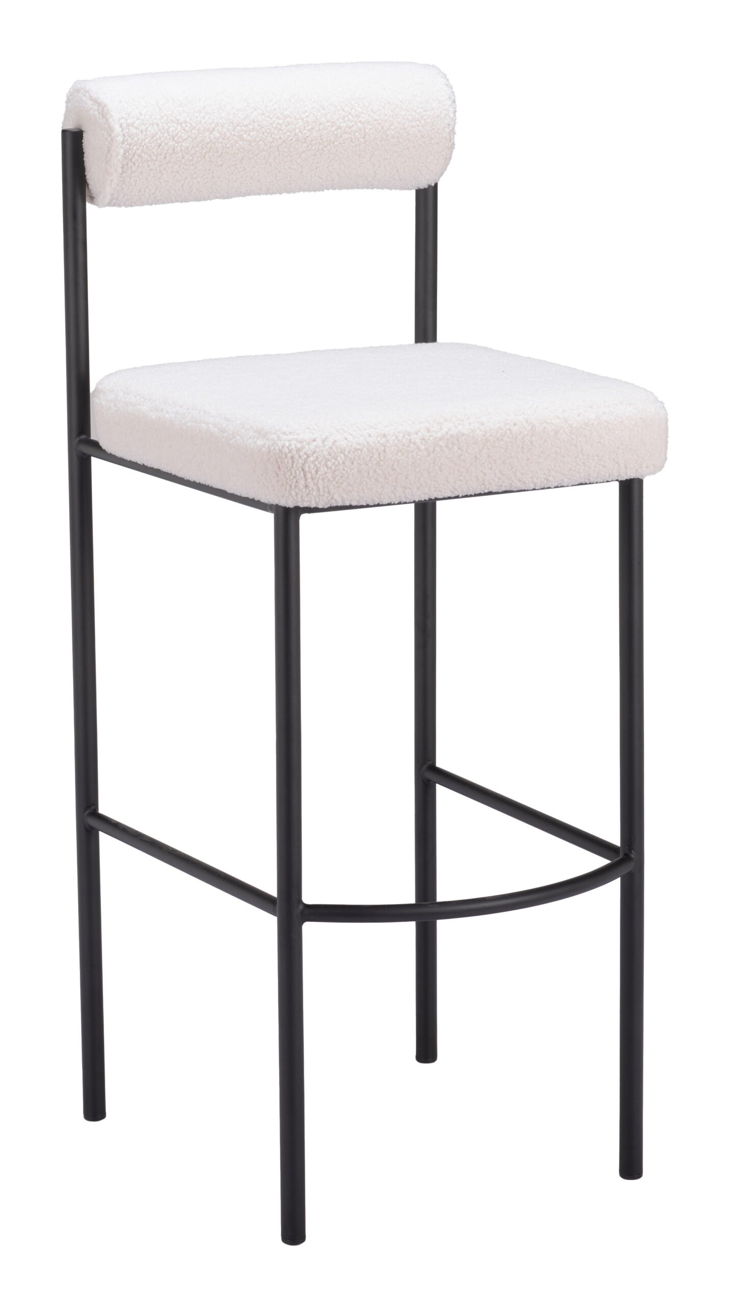 Livorno Barstool (Set of 2) Ivory - Image 3