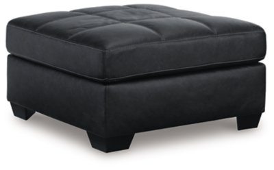 Barlin Mills Recliner and Oversized Accent Ottoman - Image 3
