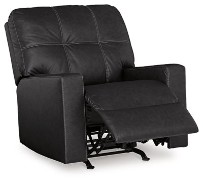 Barlin Mills Recliner and Oversized Accent Ottoman - Image 7