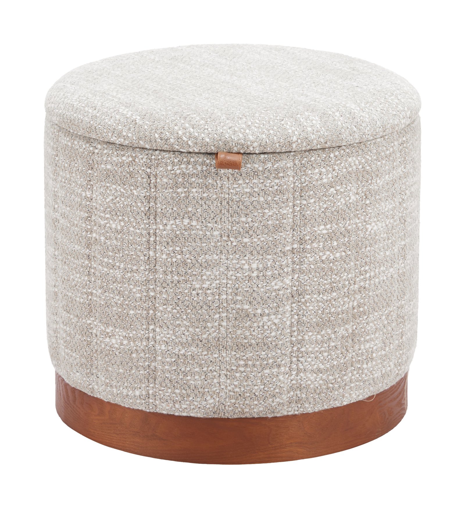 Fije Storage Ottoman Gray - Image 3