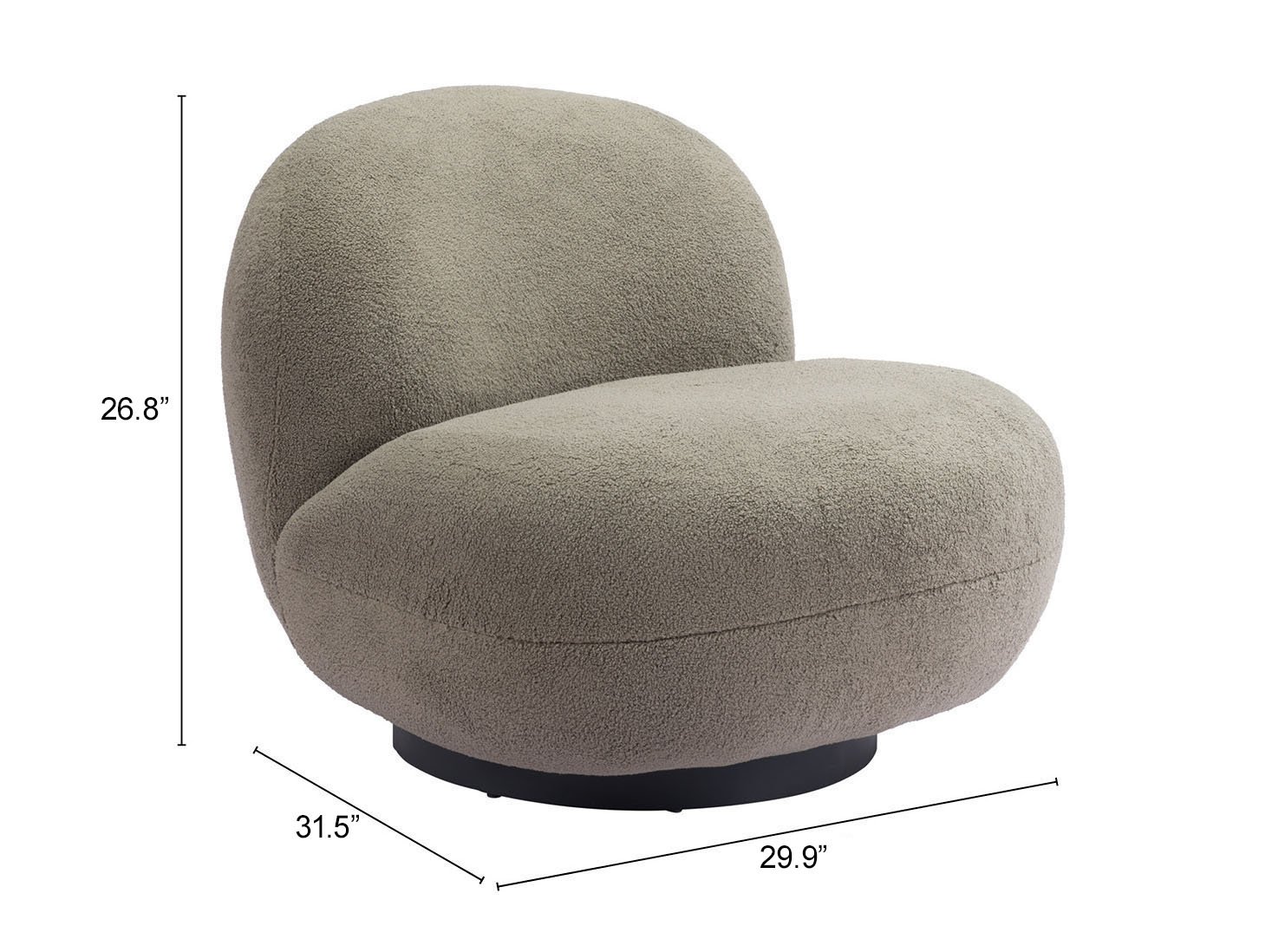 Myanmar Accent Chair Olive Green - Image 11