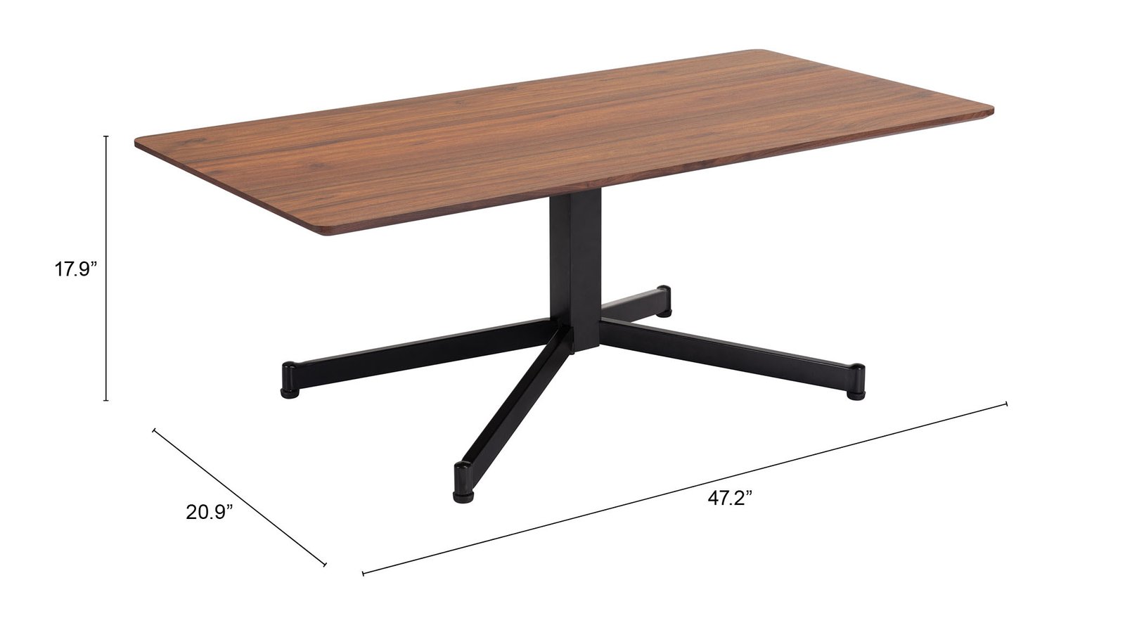 Mazzy Coffee Table Brown - Image 10