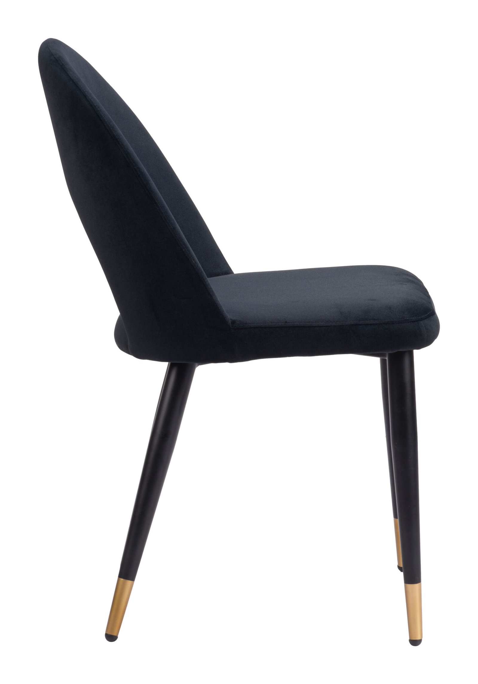 Menlo Dining Chair (Set of 2) Black - Image 4