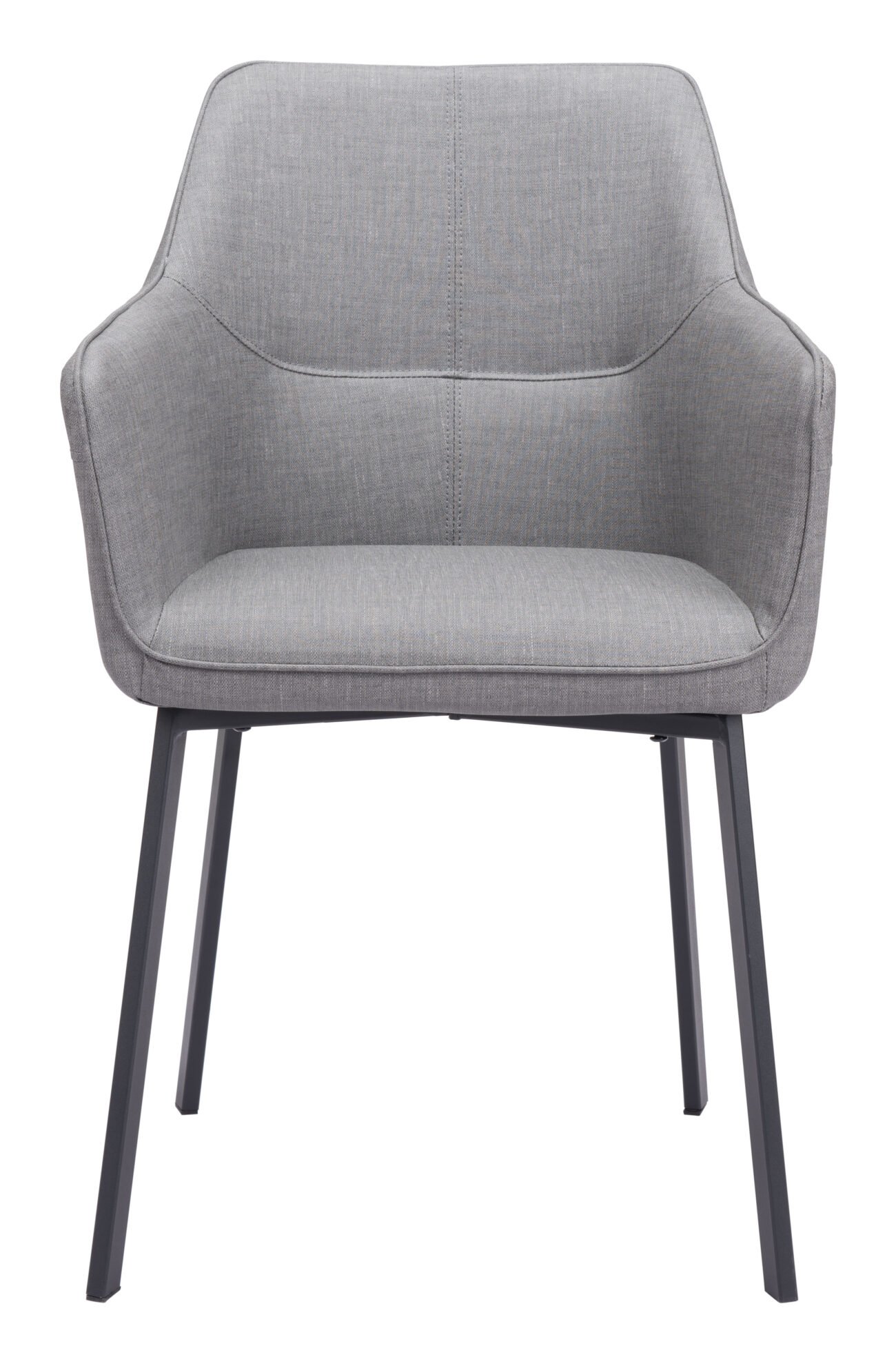 Adage Dining Chair (Set of 2) Gray - Image 5