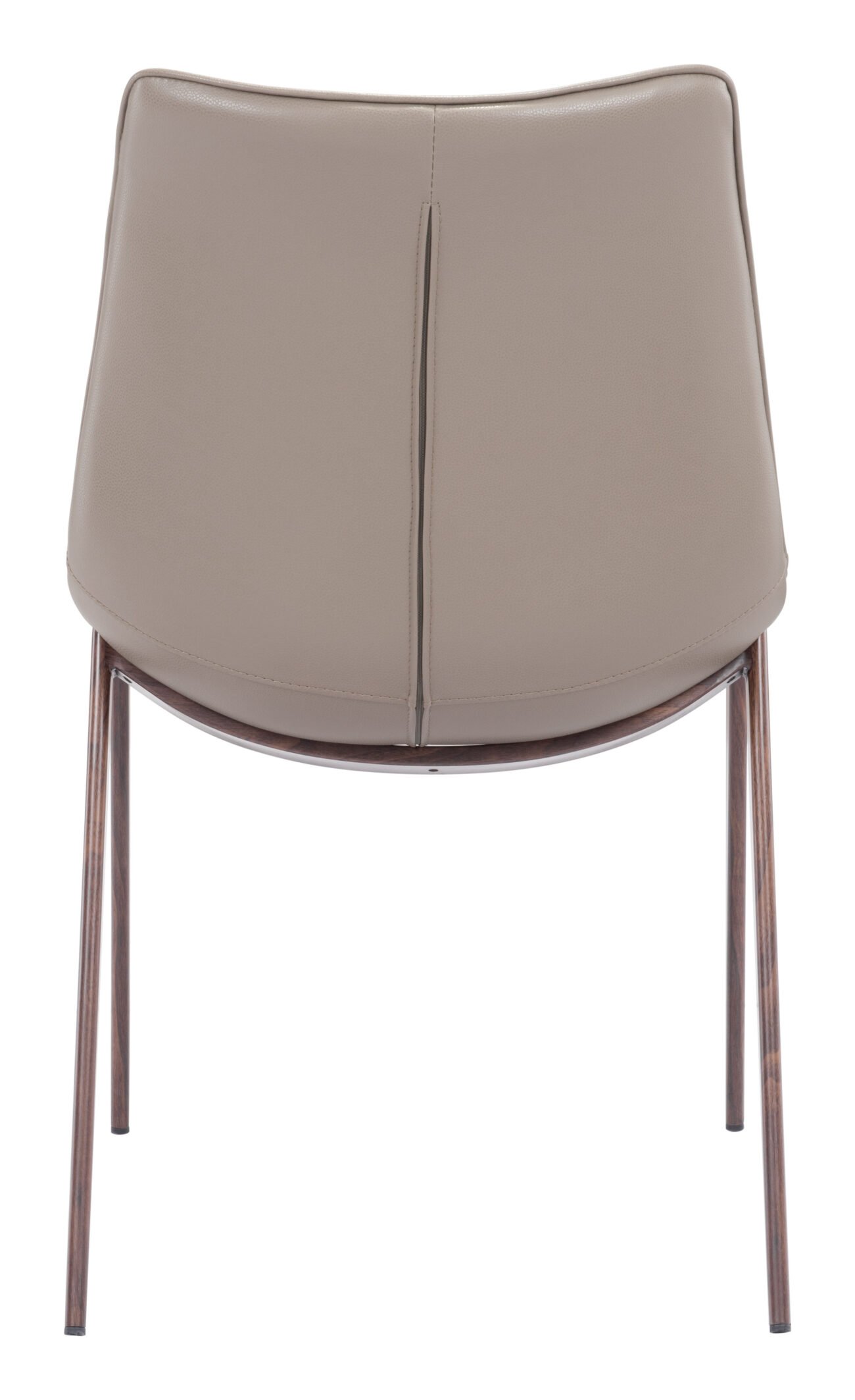 Magnus Dining Chair (Set of 2) Brown & Walnut - Image 7