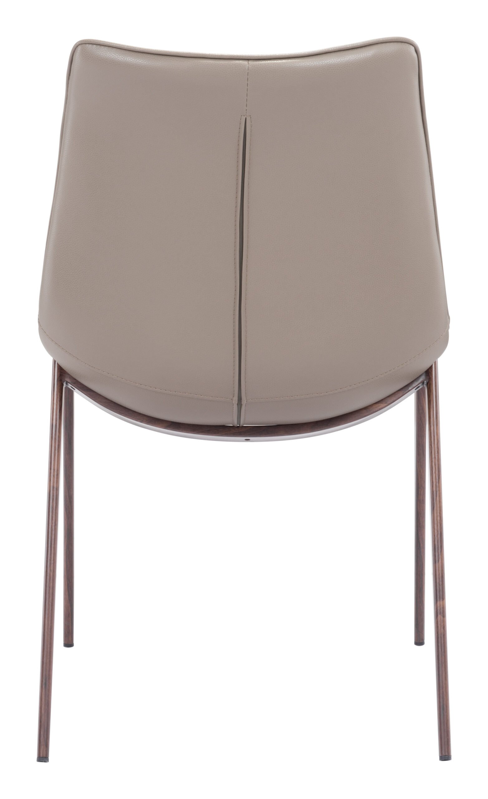 Magnus Dining Chair (Set of 2) Brown & Walnut - Image 7