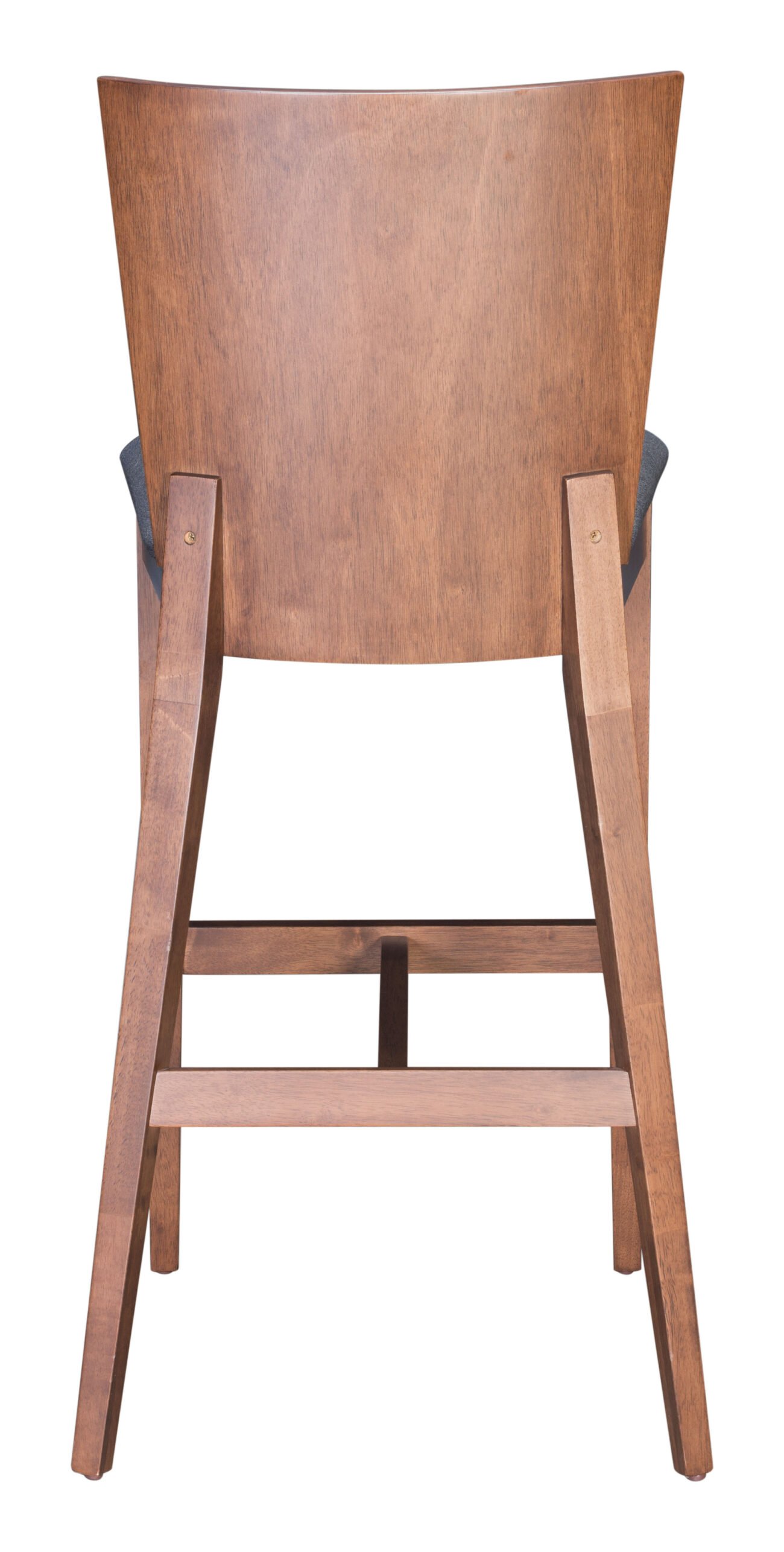 Ambrose Barstool (Set of 2) Walnut & Dark Gray - Image 5