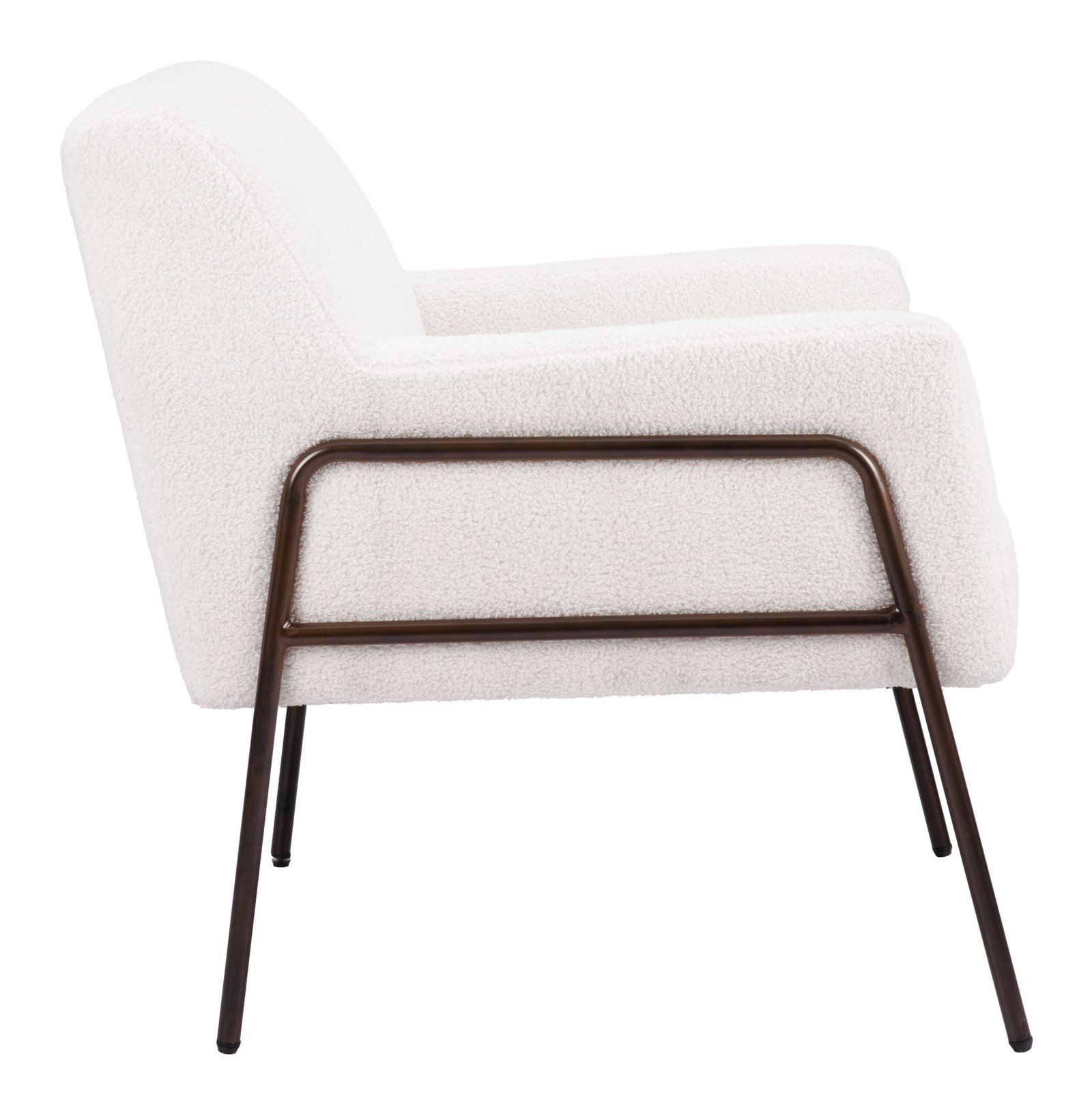 Charleston Accent Chair Cream - Image 4