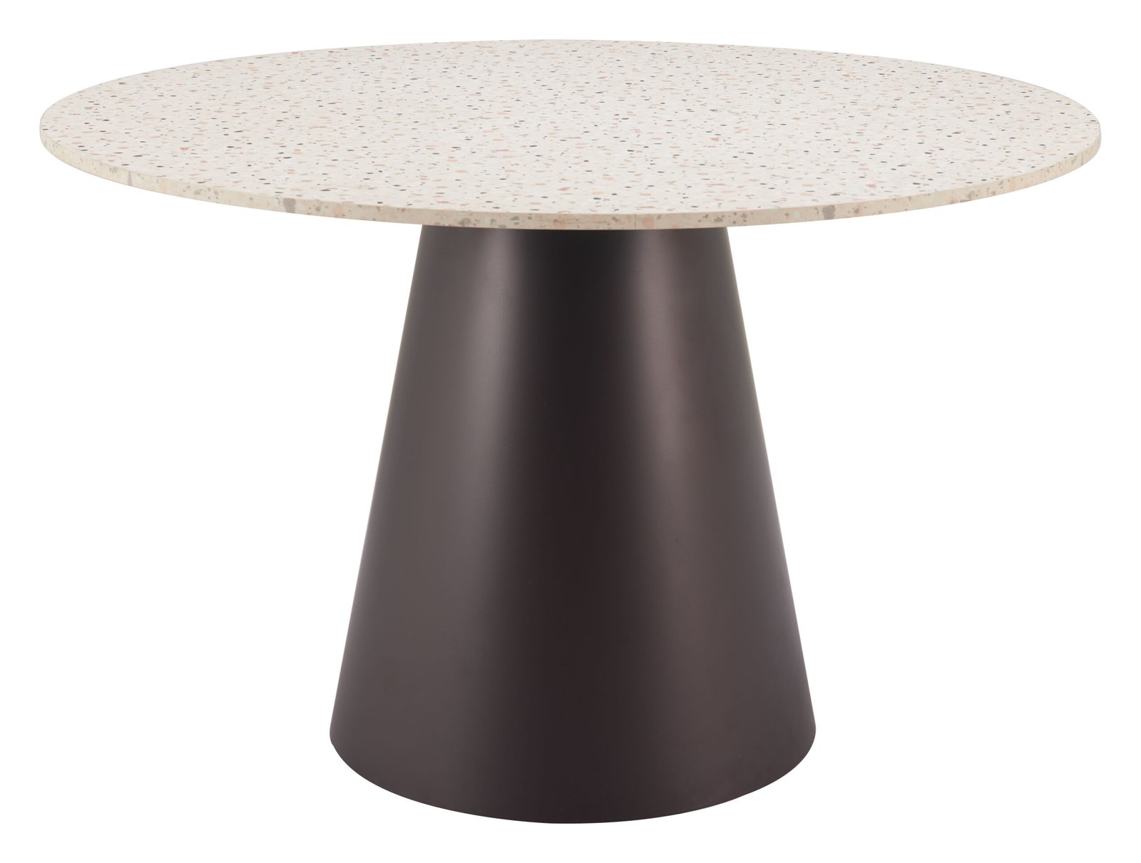 Jorf Dining Table Beige & Bronze - Image 5