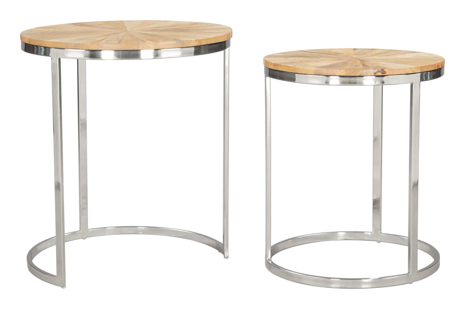 Bari Nesting Table Set (2-Piece) Natural - Image 6
