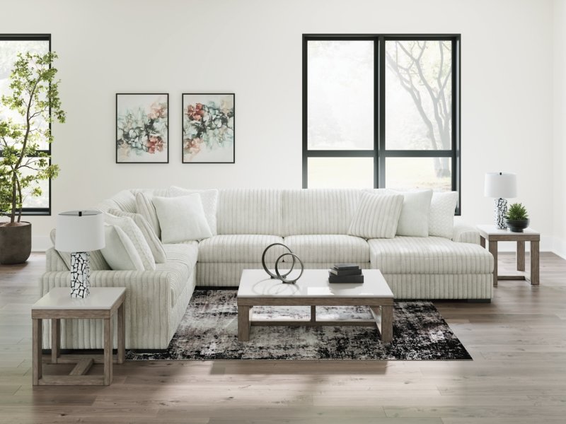 Stupendous 5-Piece Sectional with Chaise - Image 3