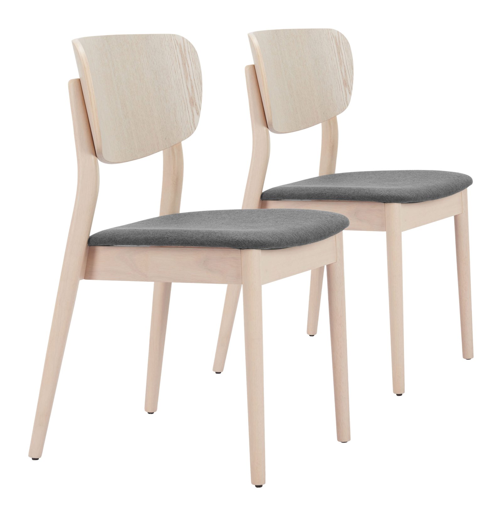 Kellua Dining Chair (Set of 2) Gray & Natural - Image 10