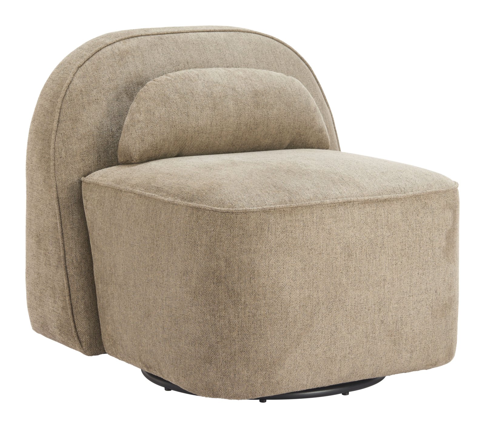 Kakao Swivel Chair Olive Brown - Image 6