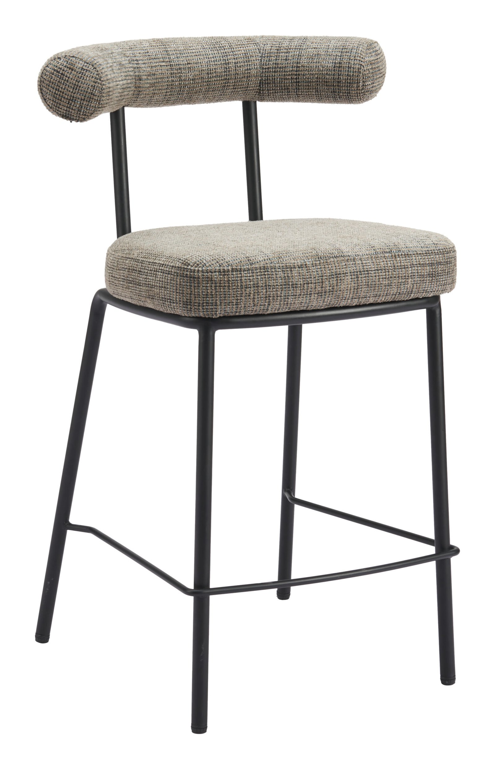 Kede Counter Stool Green Tweed - Image 6
