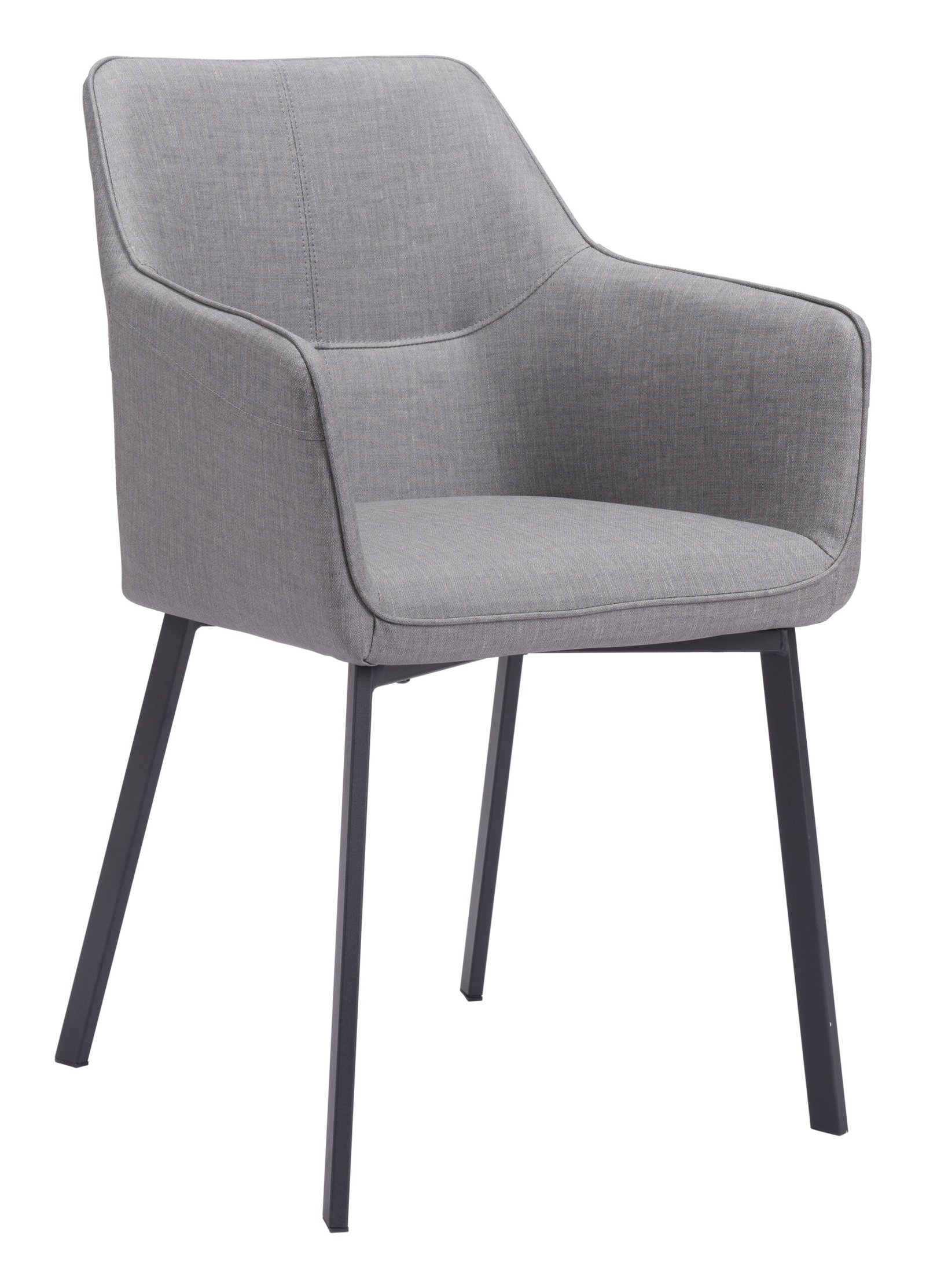 Adage Dining Chair (Set of 2) Gray - Image 3