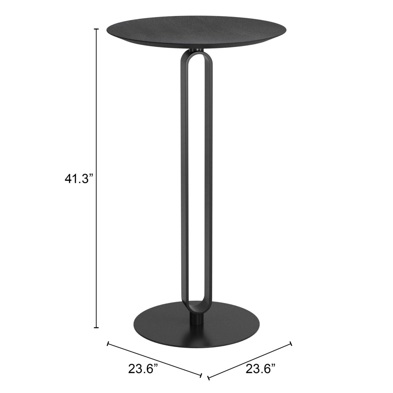 Derry Bar Table Black - Image 8