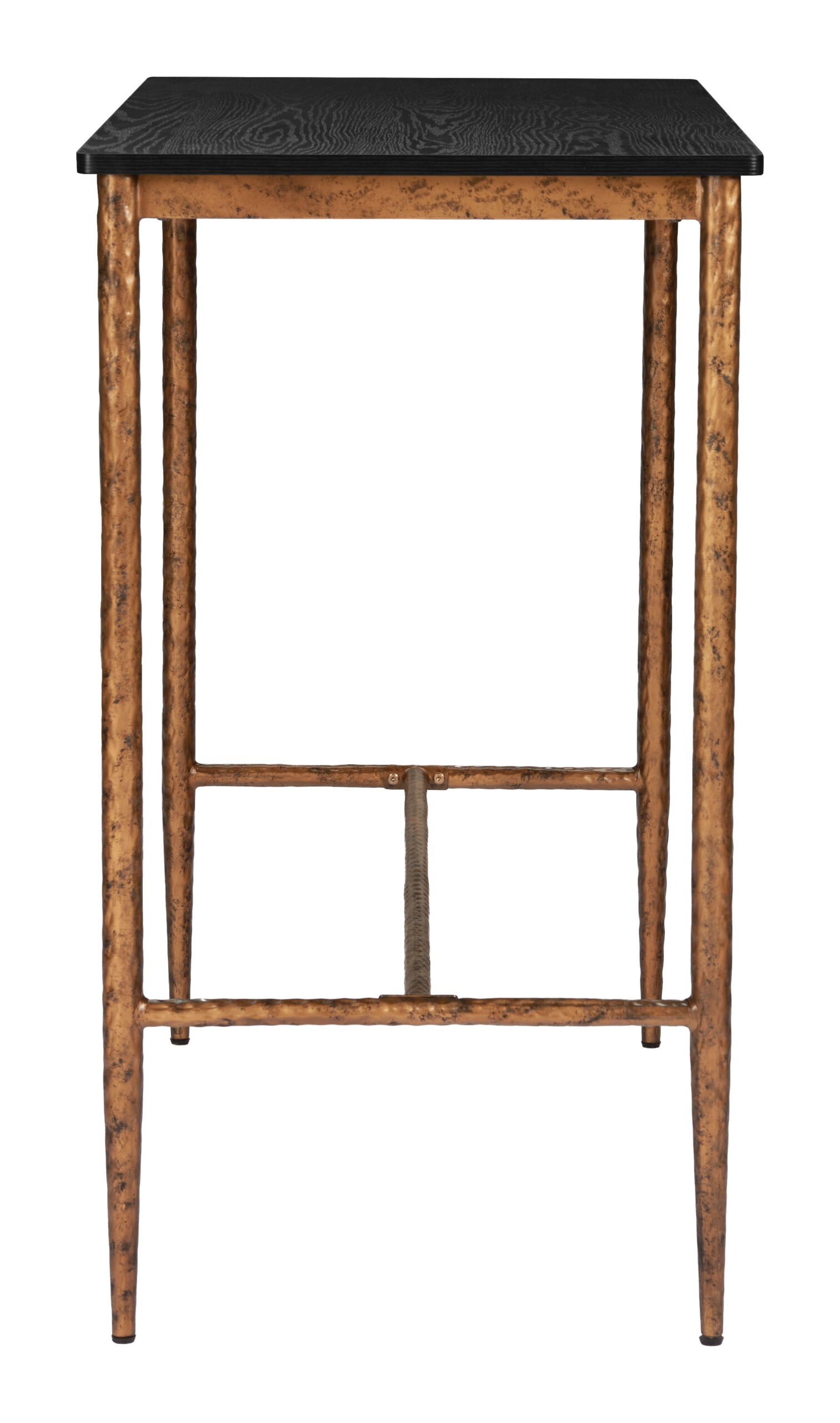 Nida Bar Table Black & Bronze - Image 2