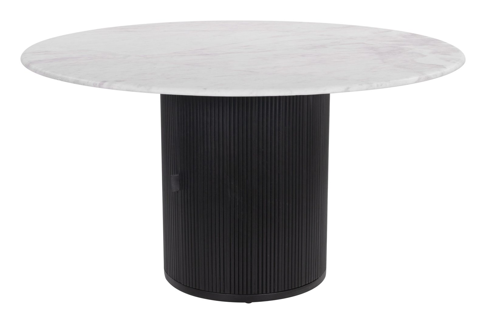 Izola Dining Table White & Black - Image 3