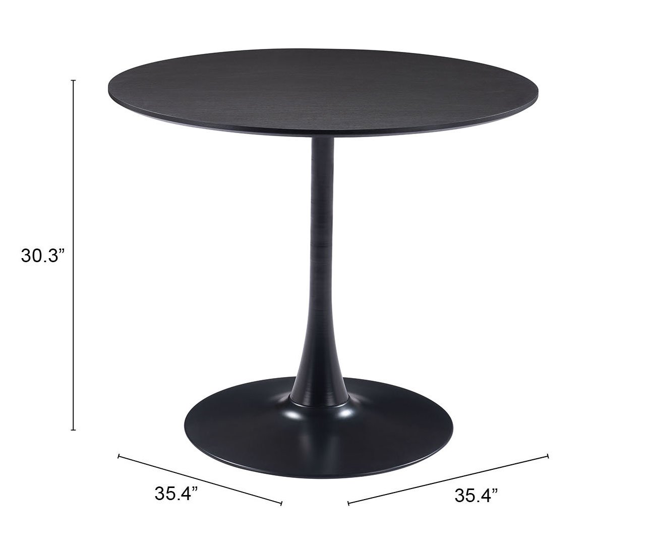 Opus Dining Table Black - Image 6