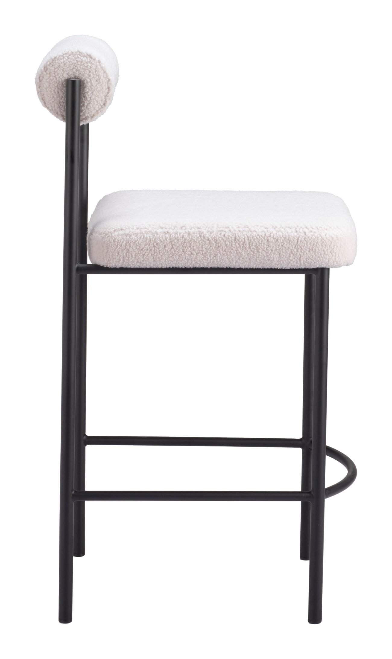 Livorno Counter Stool (Set of 2) Ivory - Image 3