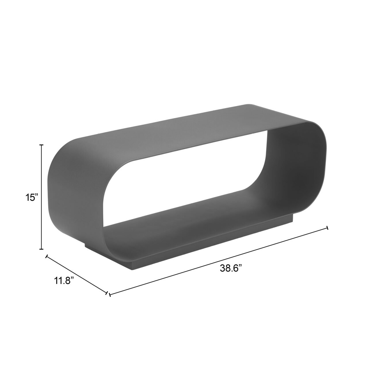 Brisa Coffee Table Charcoal - Image 9