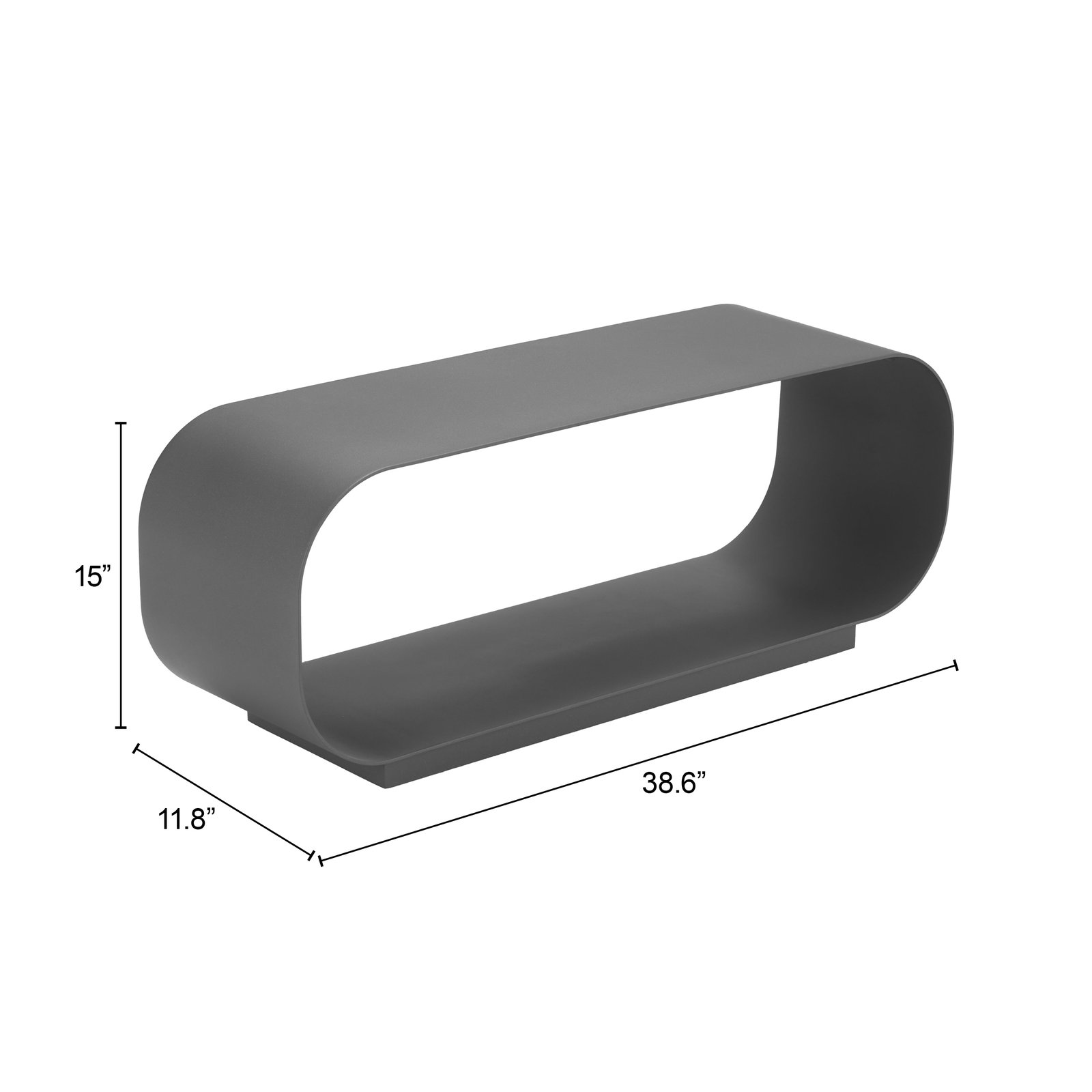 Brisa Coffee Table Charcoal - Image 9