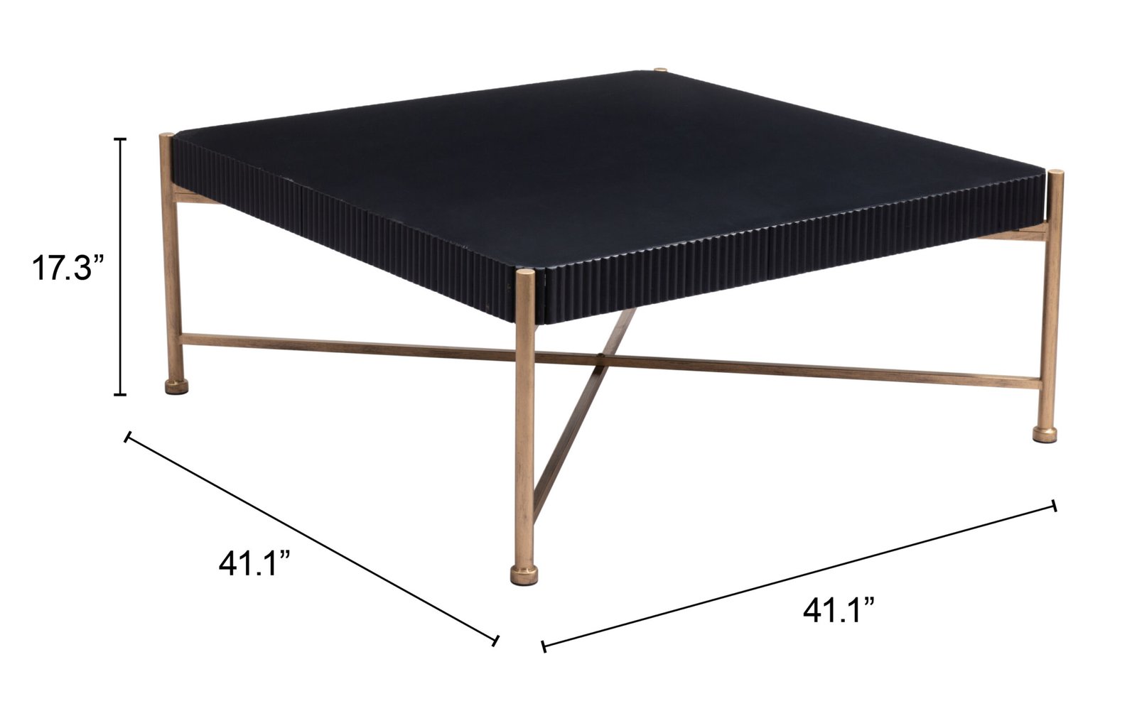 Nazaire Coffee Table Black - Image 7