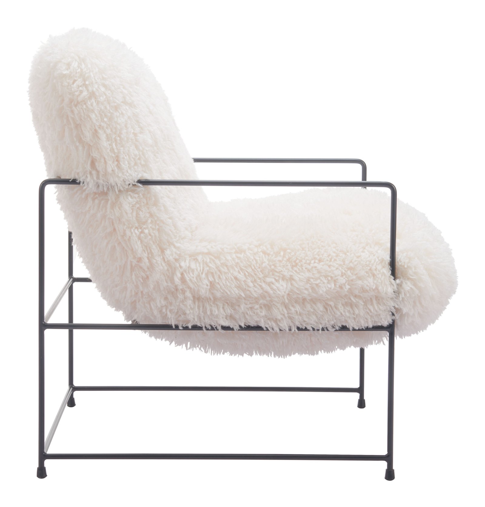 Pelut Accent Chair White - Image 3