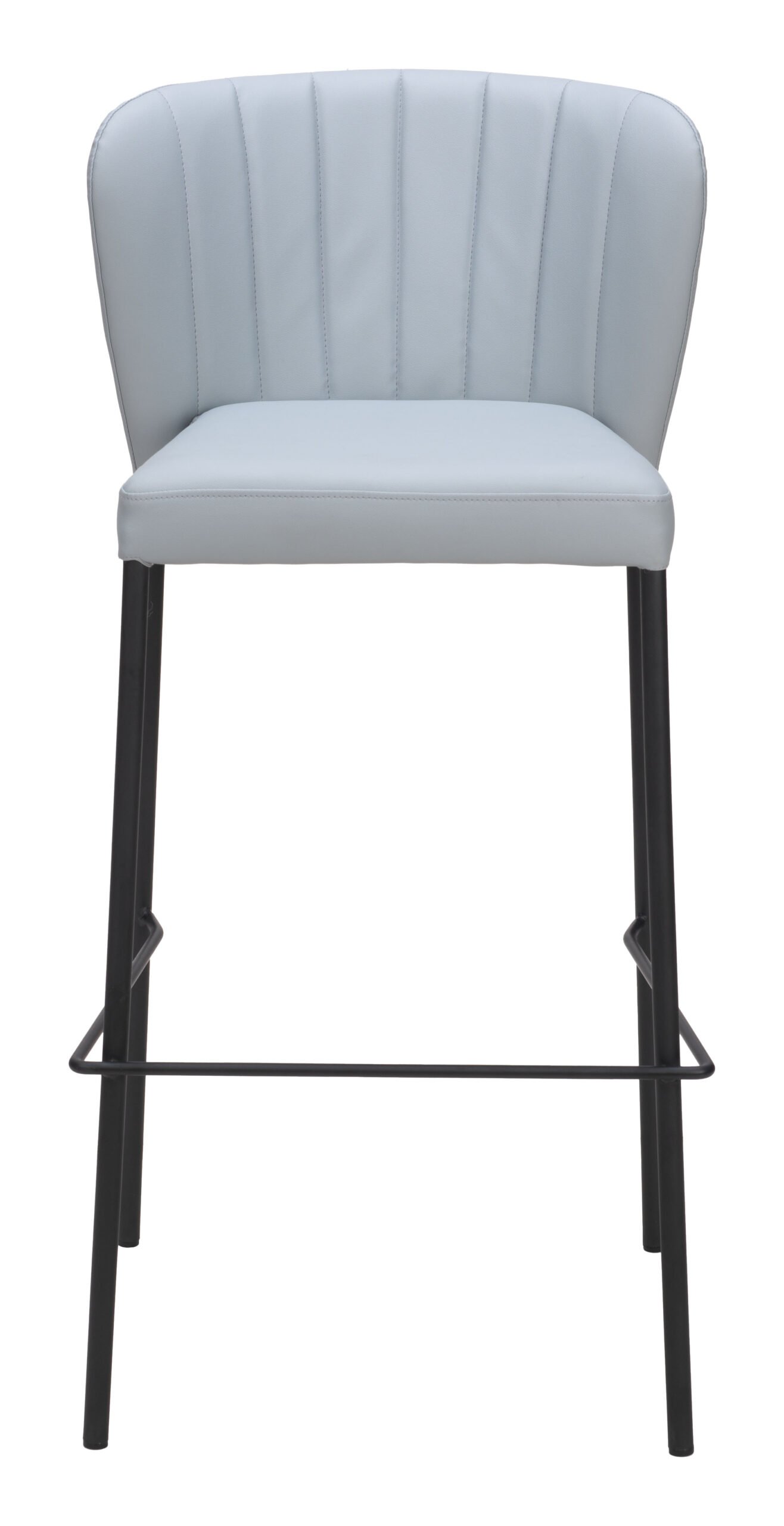 Linz Barstool (Set of 2) Gray - Image 4