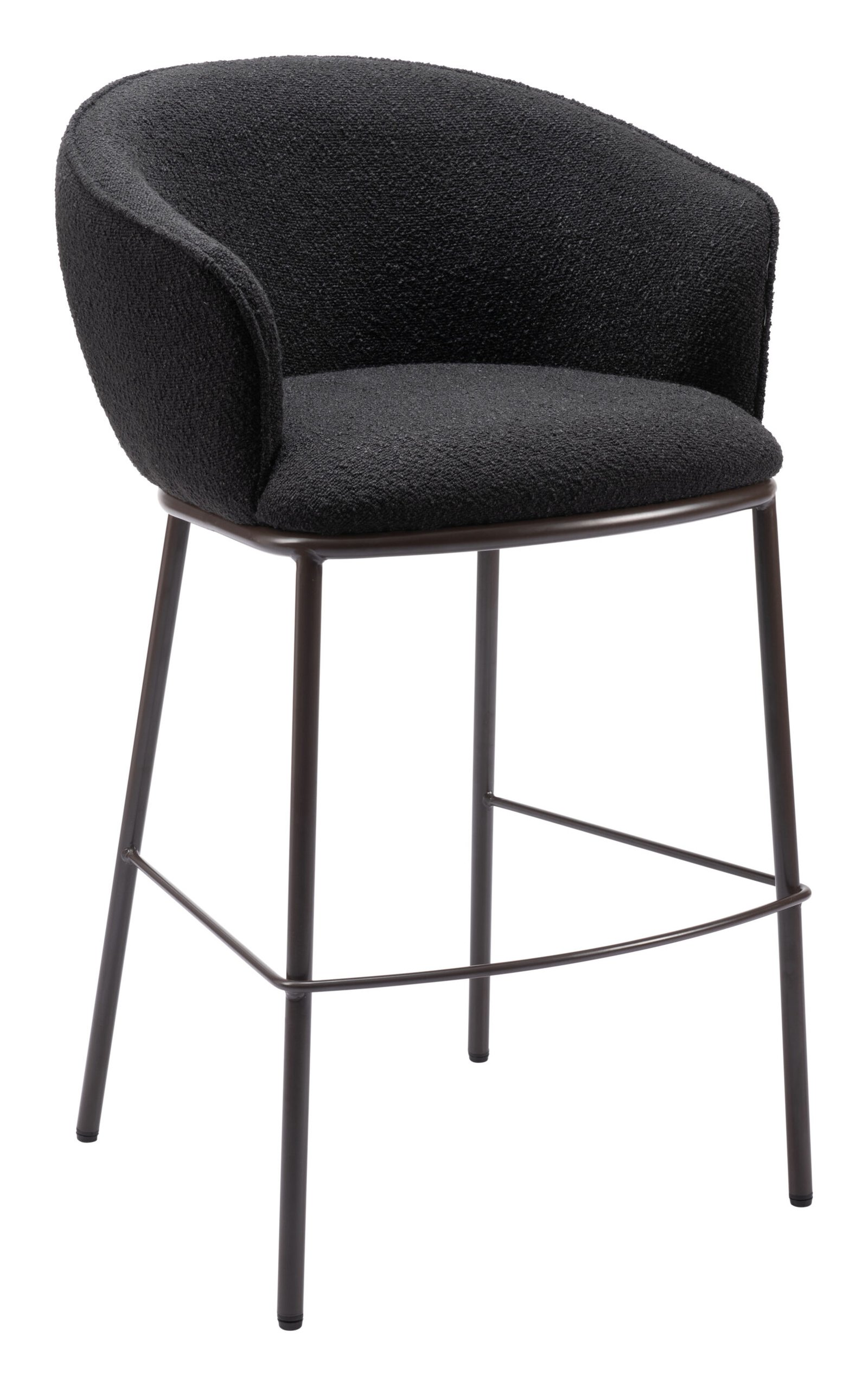 Essen Barstool Black & Bronze - Image 2