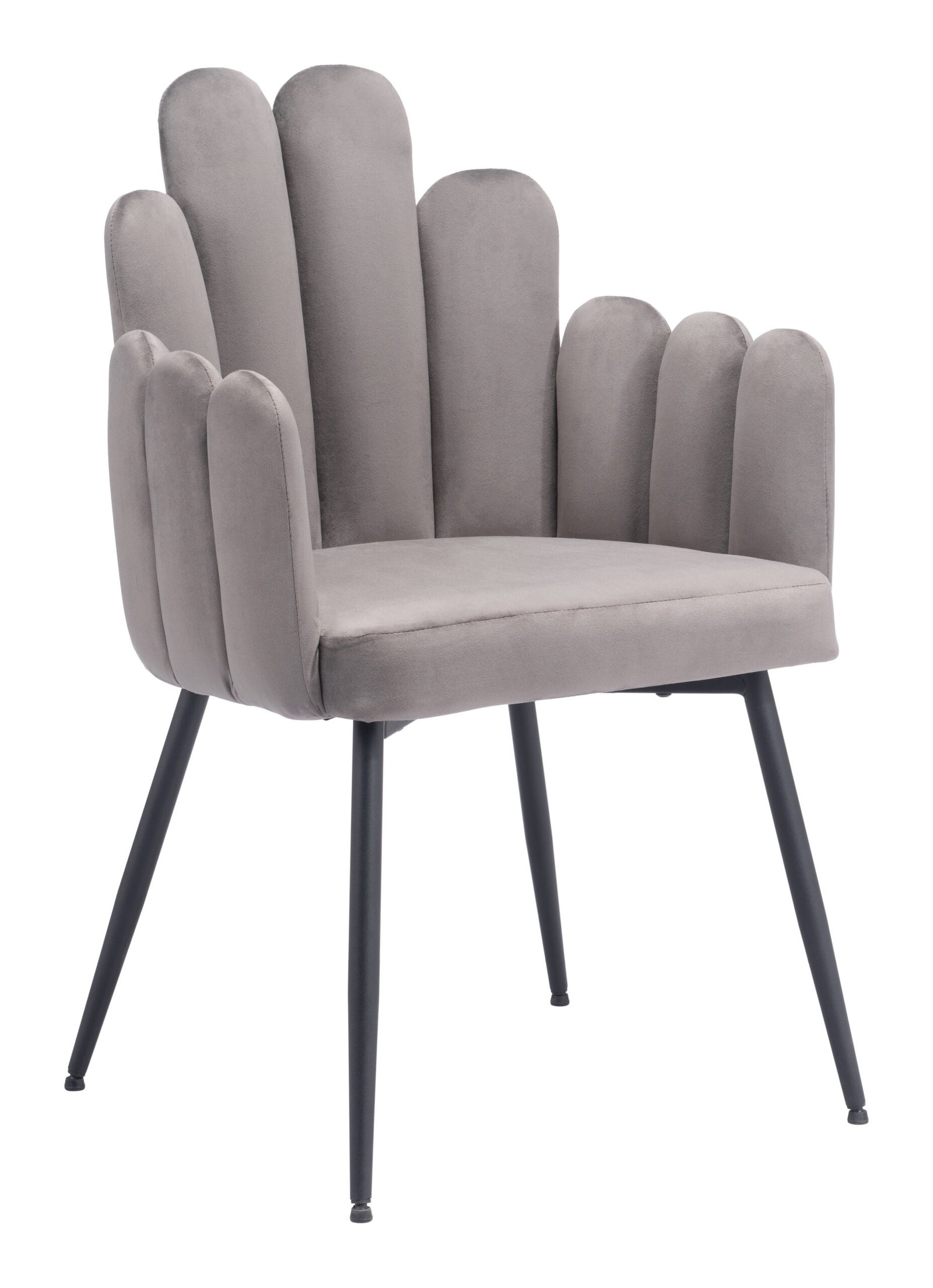Noosa Dining Chair (Set of 2) Gray - Image 3