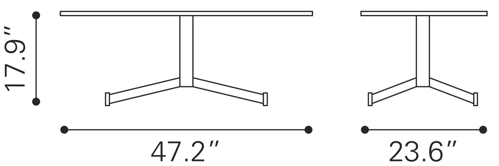 Mazzy Coffee Table Brown - Image 9
