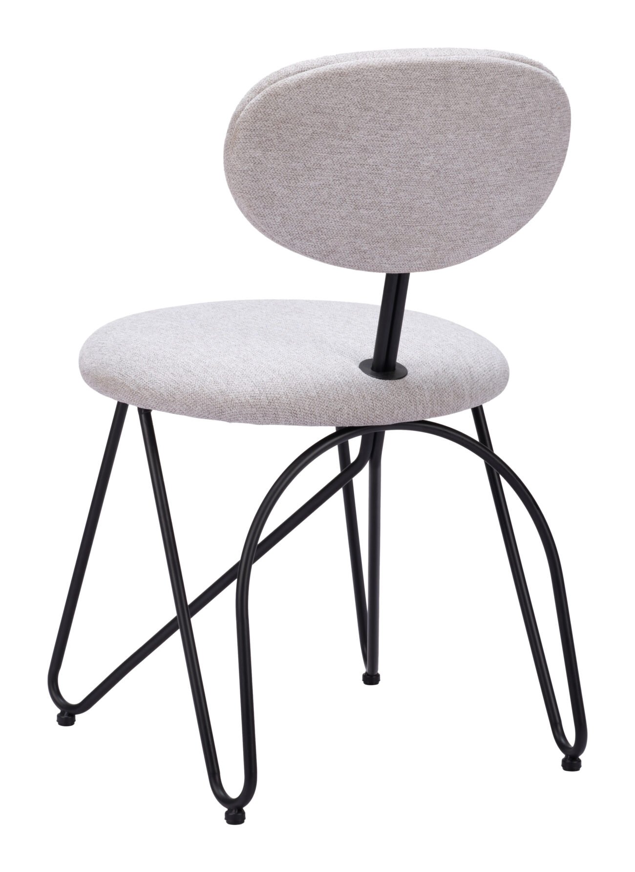 Novi Dining Chair (Set of 2) Dove Gray - Image 5