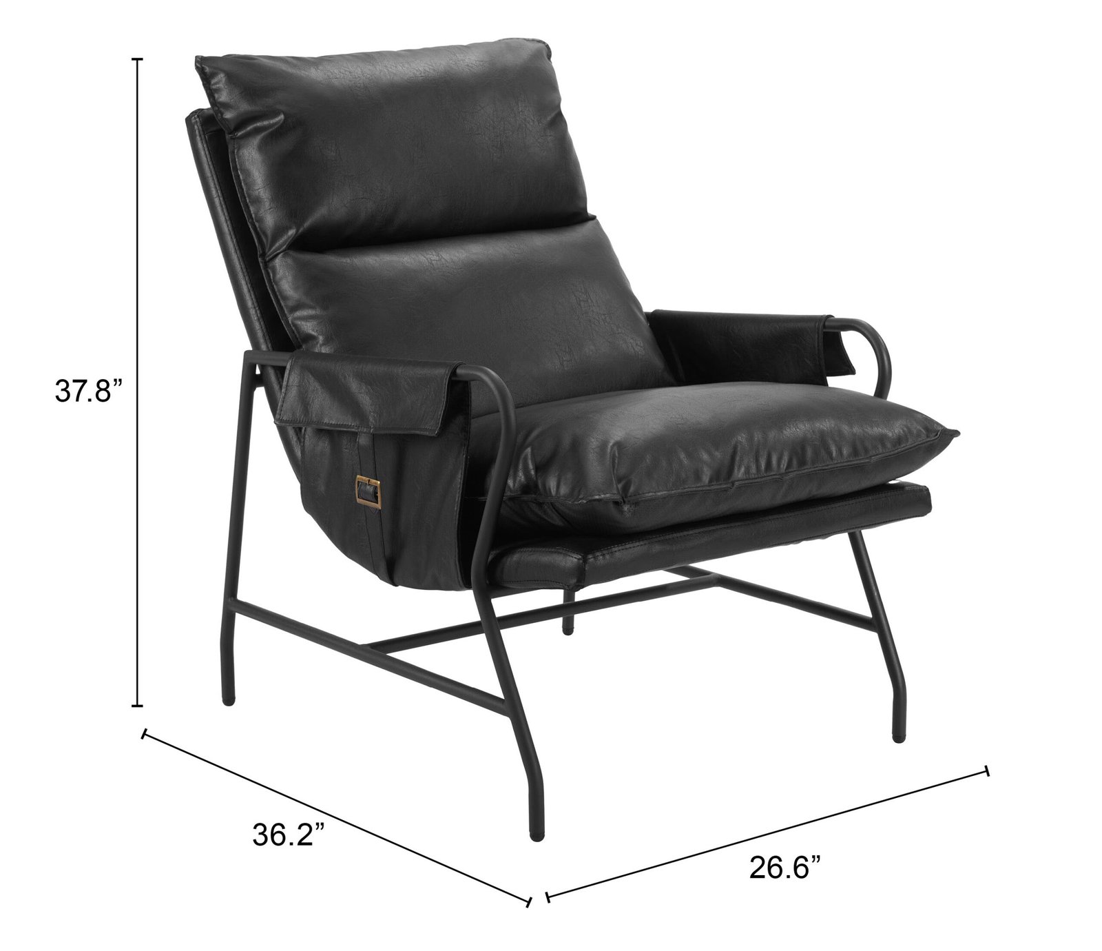 Halaus Accent Chair Black - Image 10