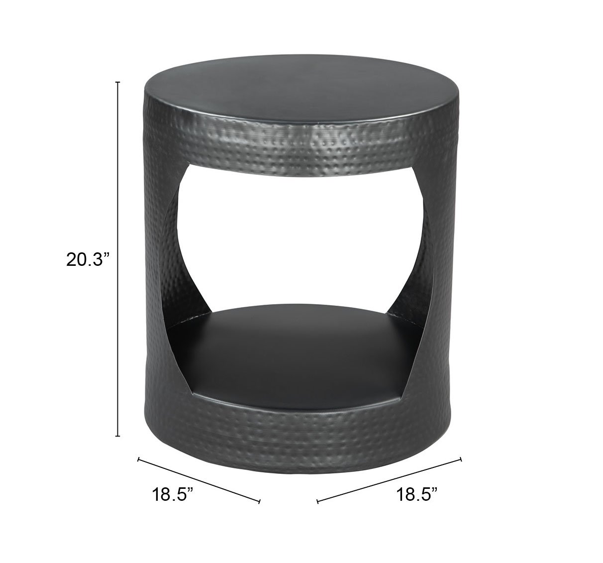 Nuuk Side Table Black - Image 9