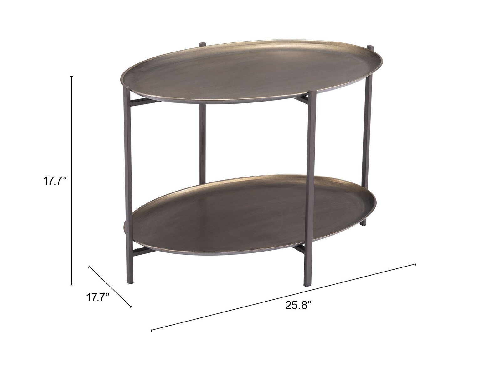 Bronson Coffee Table Bronze - Image 9