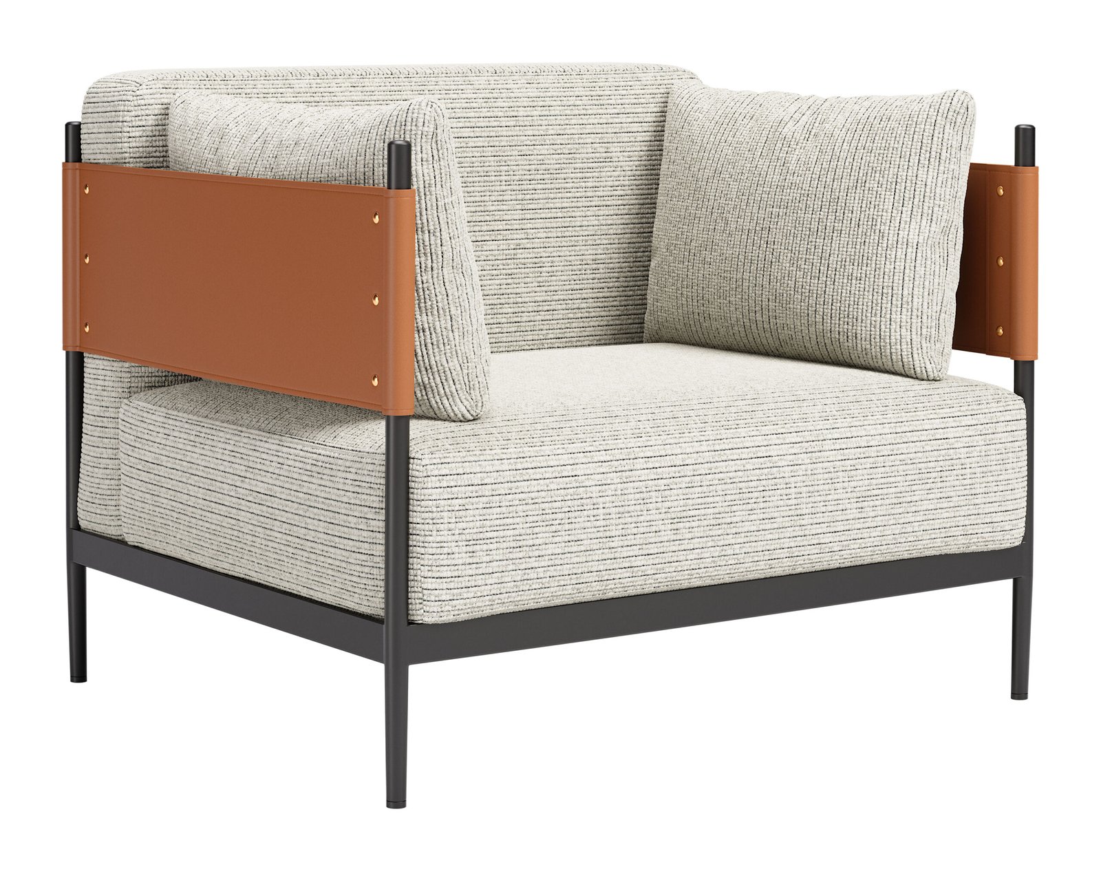 Stirbe Armchair Gray - Image 3