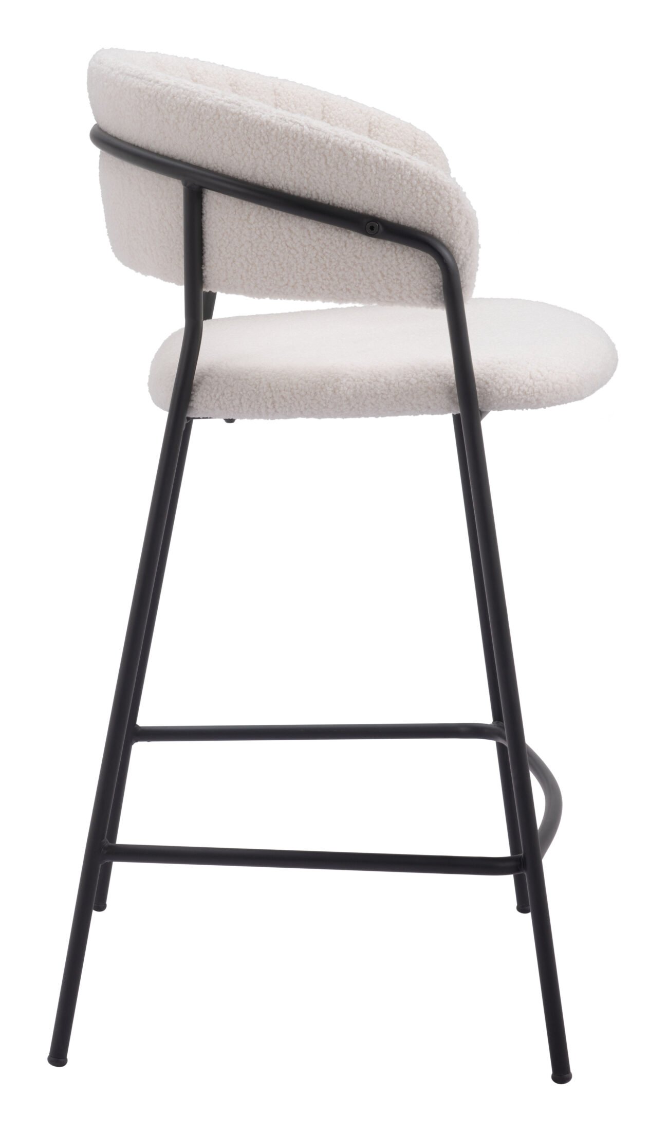 Josephine Counter Stool (Set of 2) Cream - Image 3