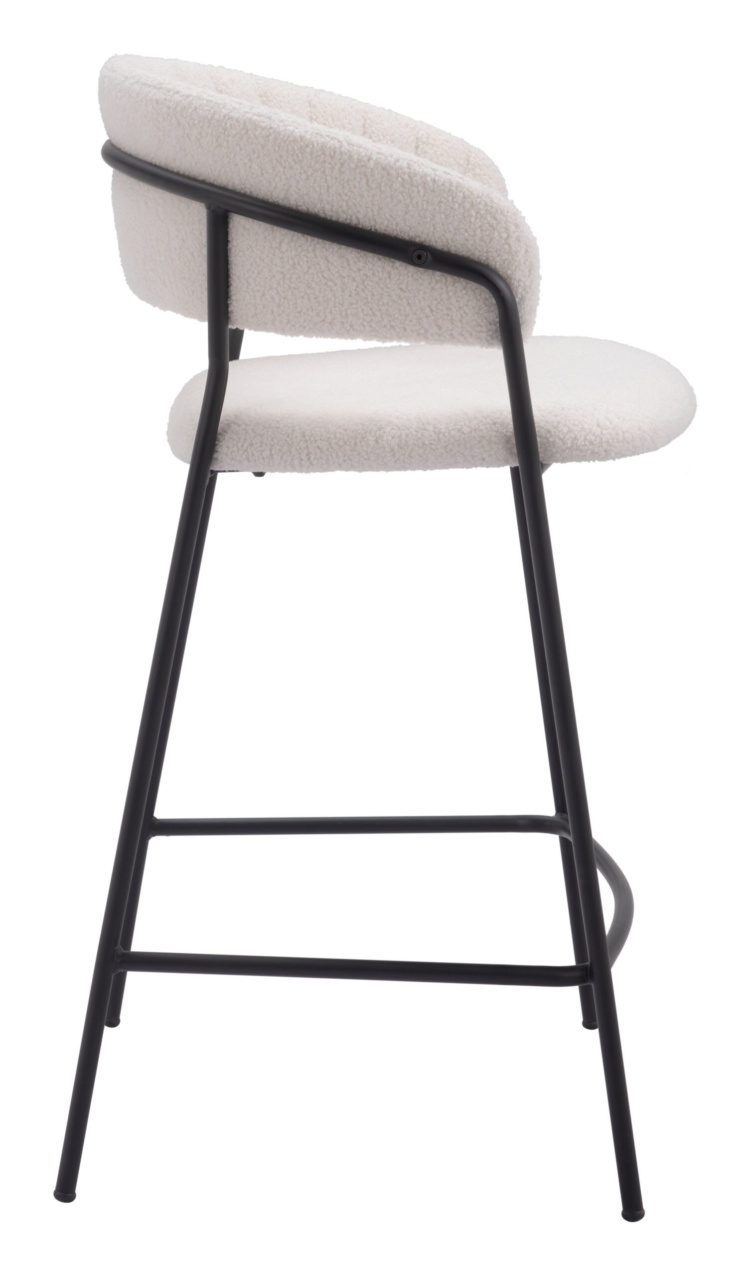Josephine Counter Stool (Set of 2) Cream - Image 3