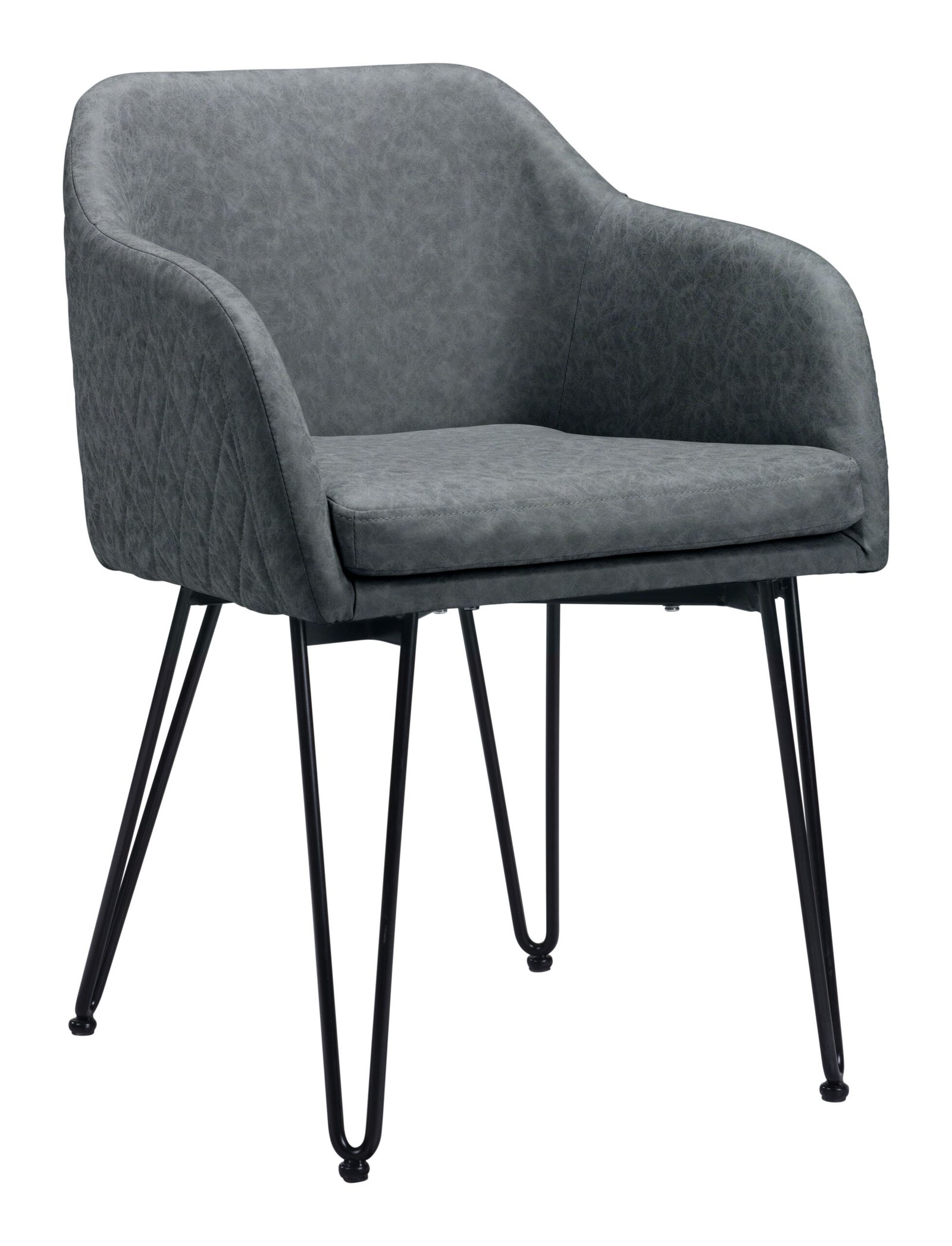 Braxton Dining Chair (Set of 2) Vintage Gray - Image 3