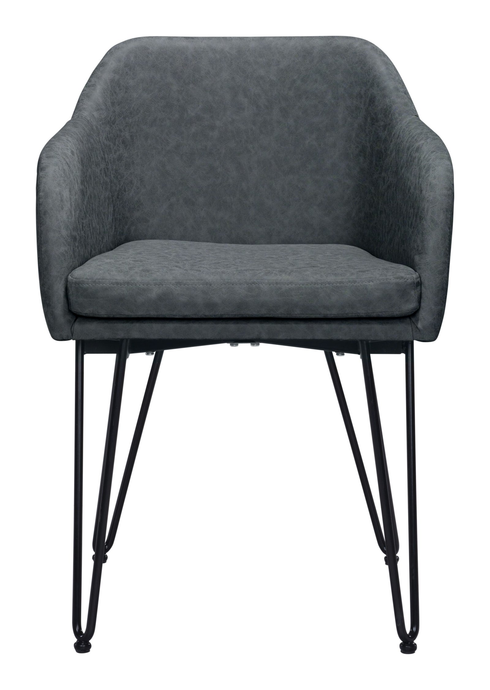 Braxton Dining Chair (Set of 2) Vintage Gray - Image 5