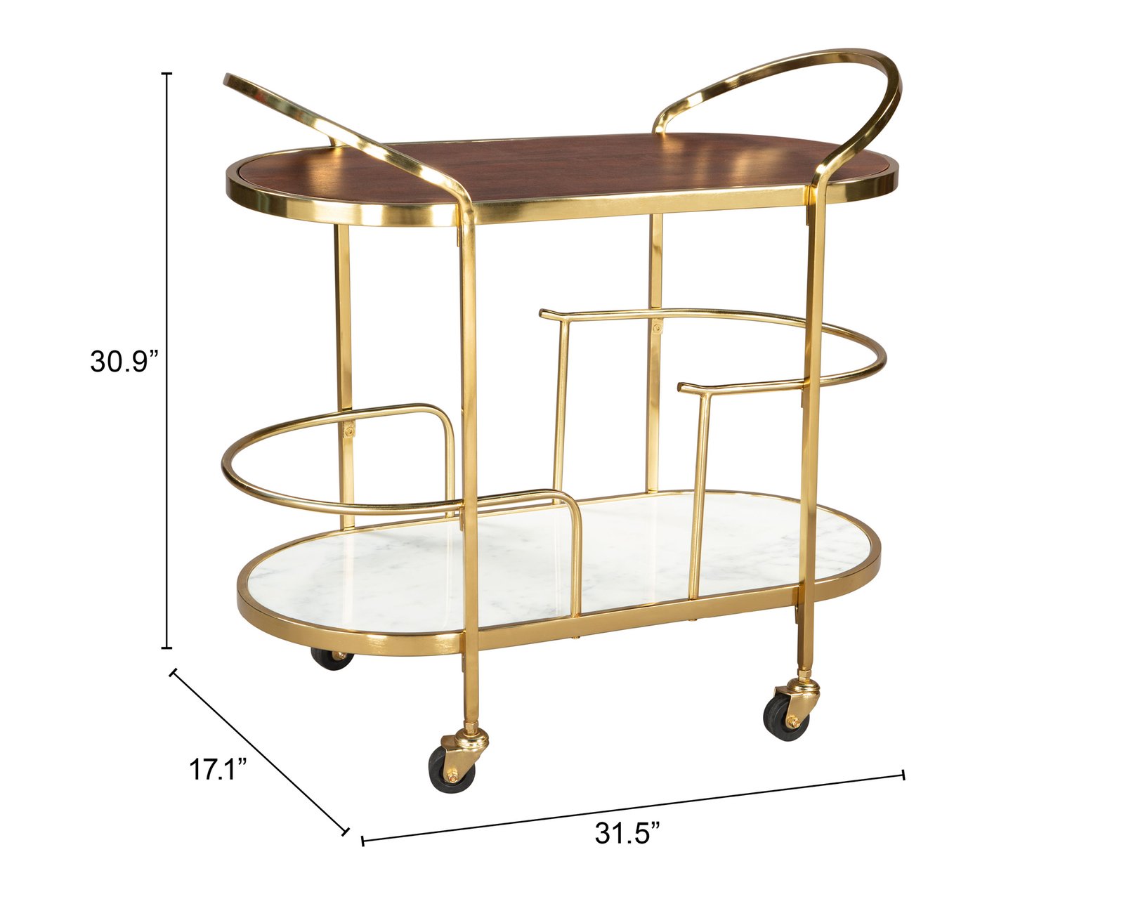 Antalya Bar Cart Multicolor - Image 11